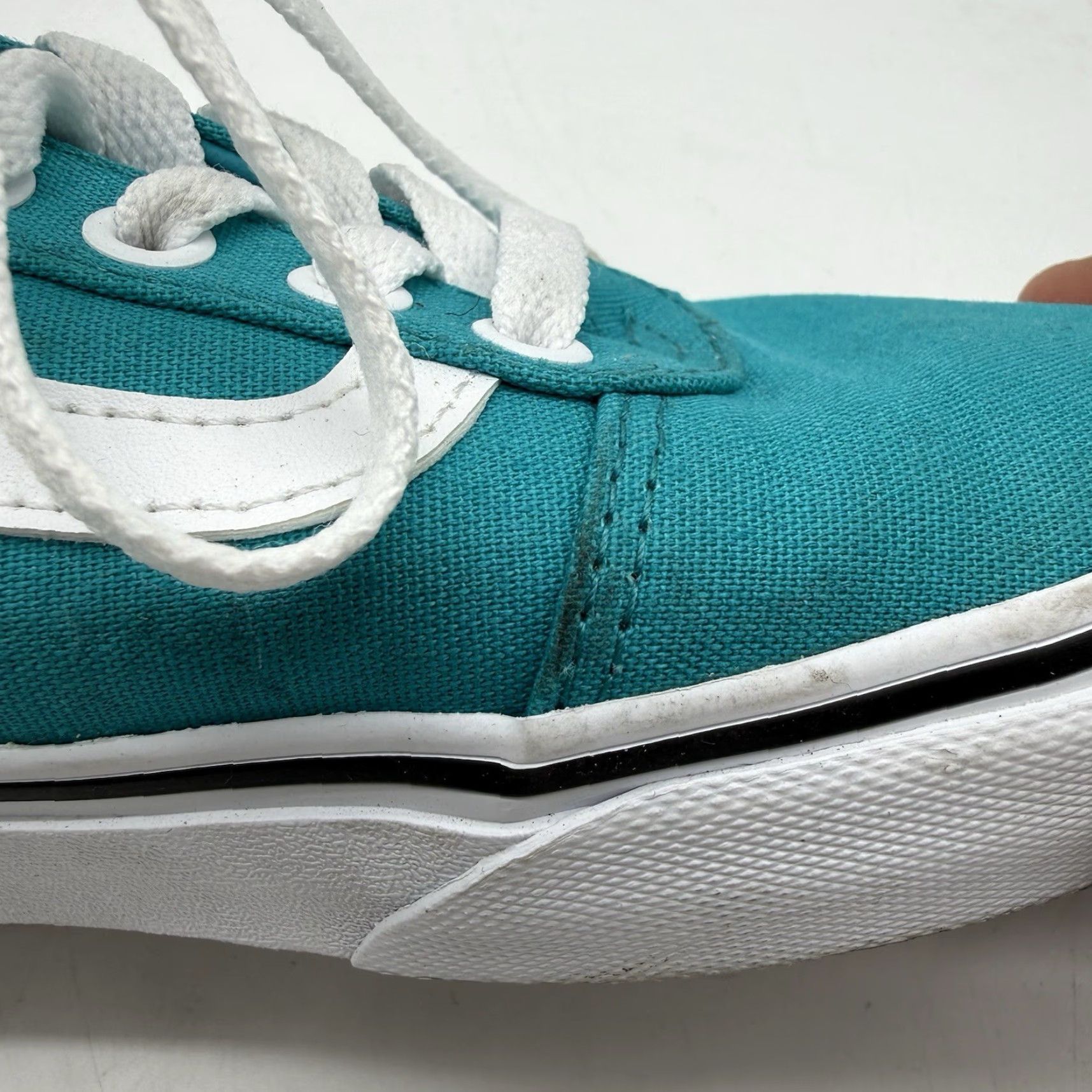 Vans VANS Ward Sneaker Women Blue White Canvas Low Top 7.5 Size M / US 6-8 / IT 42-44 - 7 Thumbnail