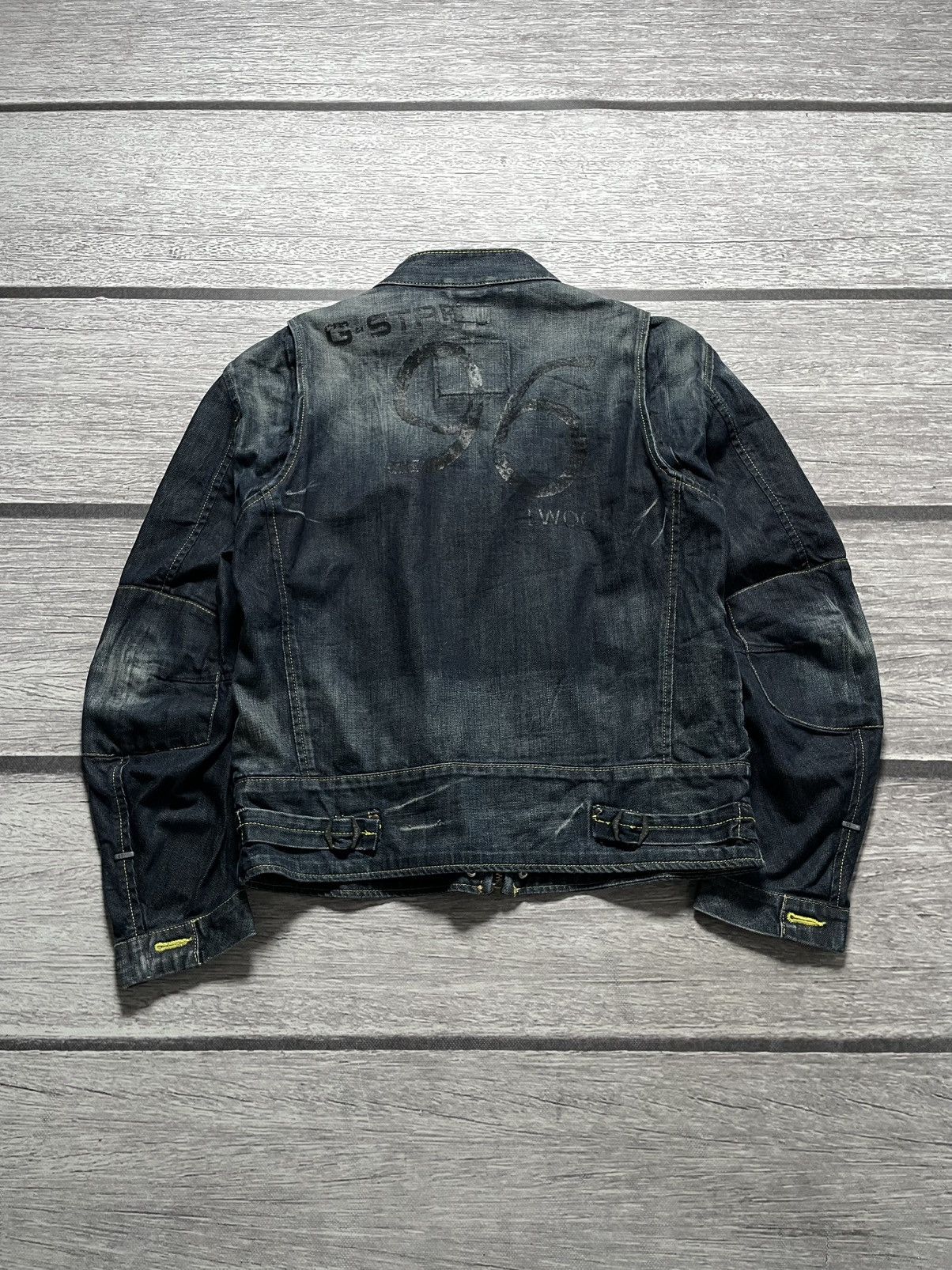 G-Star G-Star Raw Avant Garde Cropped Denim Jacket Size US L / EU 52-54 / 3 - 1 Thumbnail