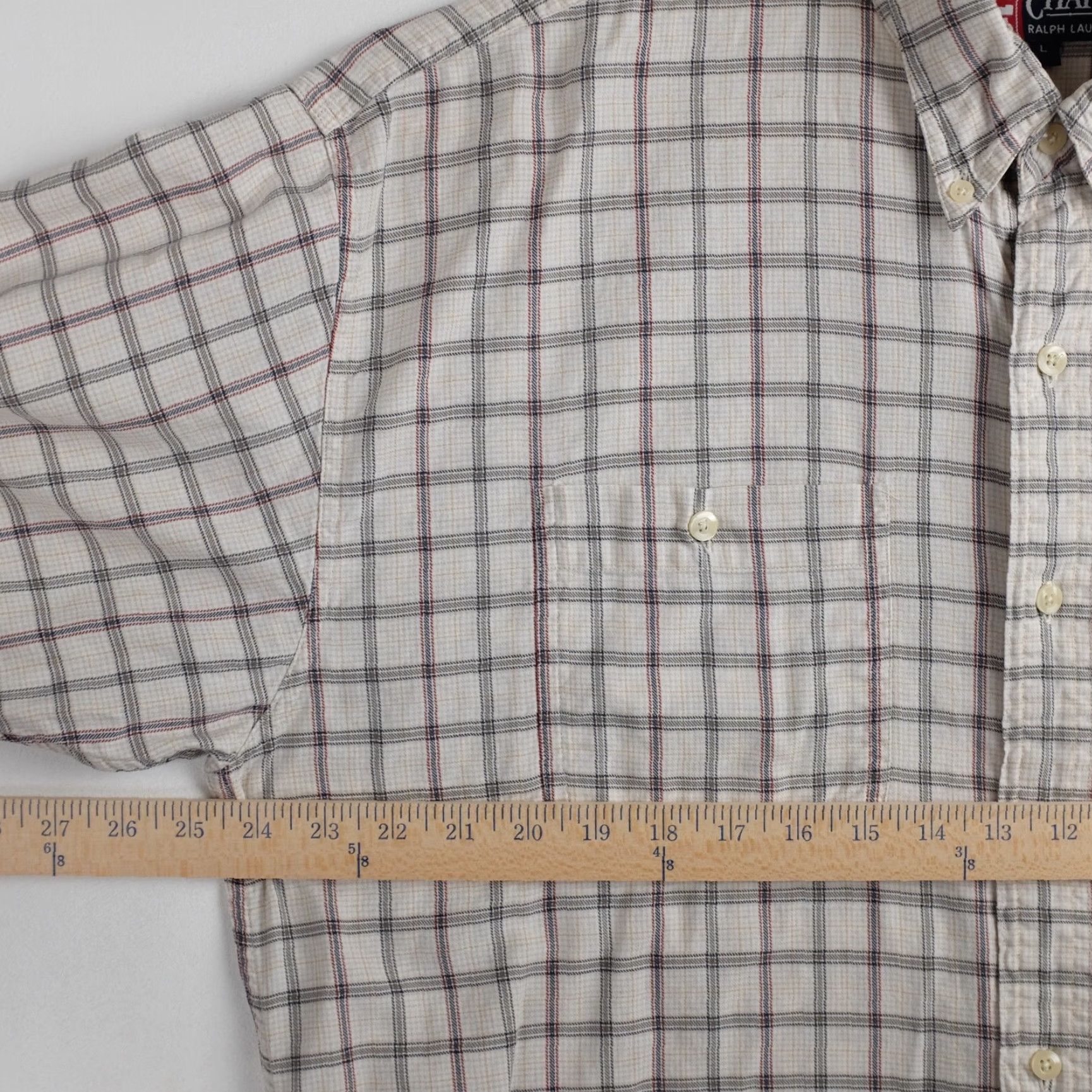 Chaps Chaps Ralph Lauren Men's Check Shirt Tan Size L Size US L / EU 52-54 / 3 - 3 Thumbnail
