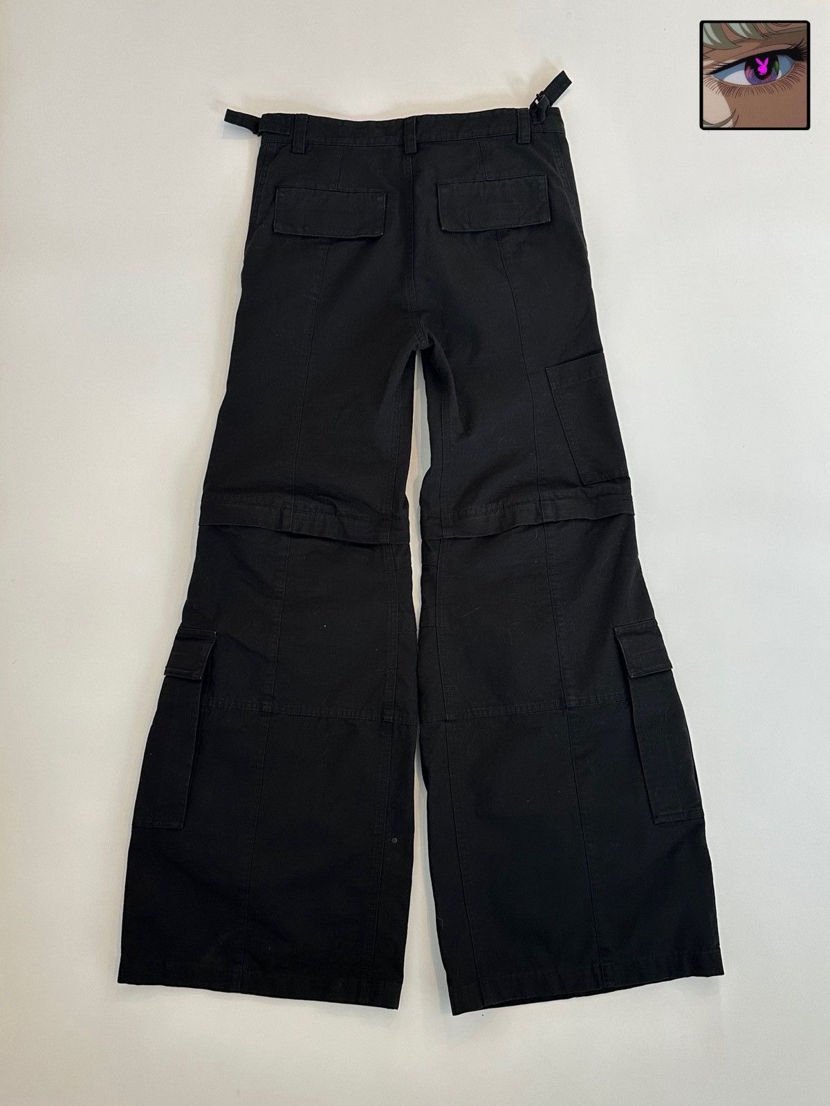Balenciaga Balenciaga 23FW Flared Cargo Pants Size US 28 / EU 44 - 3 Thumbnail