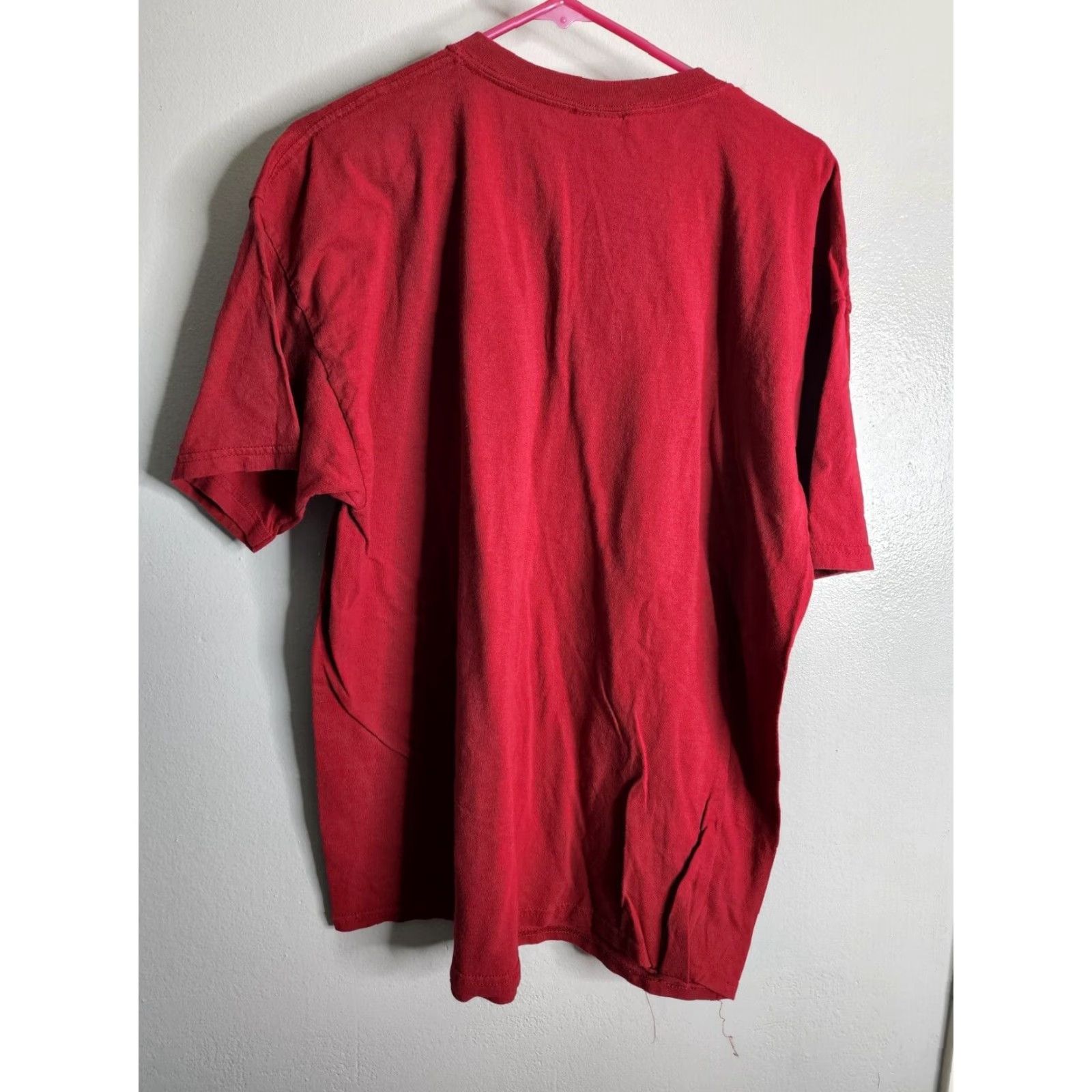 Delta VINTAGE Delta Kennedy Space Center T Shirt Mens XL I Was There STS-134 Endeavour Red 100% Cotton Crew Neck Space Logo, 90s? Size US XL / EU 56 / 4 - 2 Thumbnail