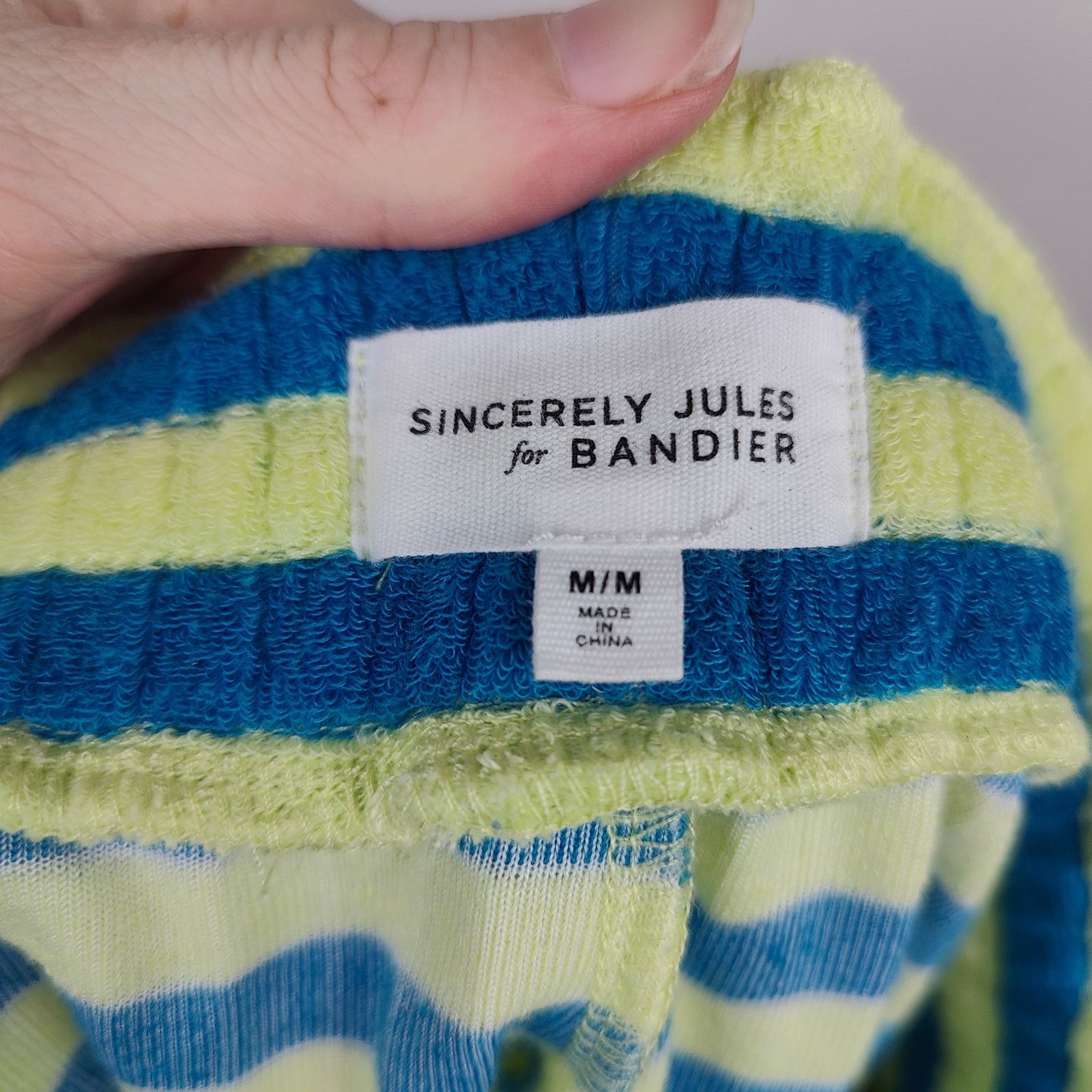 Other Sincerely Jules for Bandier Fern Shorts Womens Medium Yellow Size 29" - 6 Thumbnail