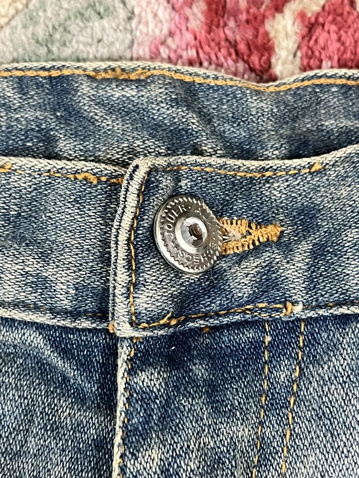 Japanese Brand Vintage Japanese Brand Flare Blink Denim Size US 30 / EU 46 - 5 Thumbnail