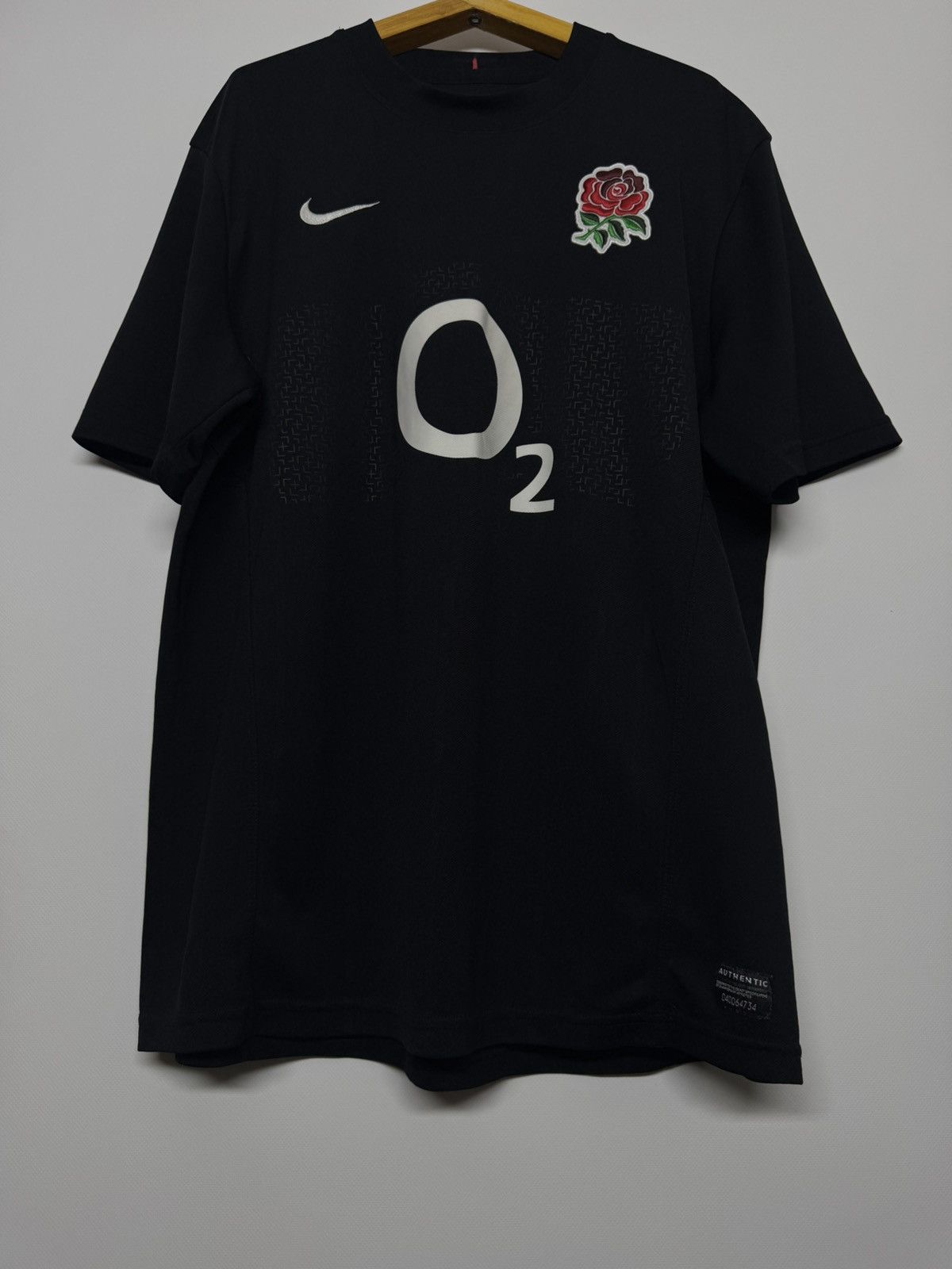 Nike Vintage Y2k Nike England O2 Soccer Jersey T-Shirt 00’s Size US M / EU 48-50 / 2 - 7 Thumbnail