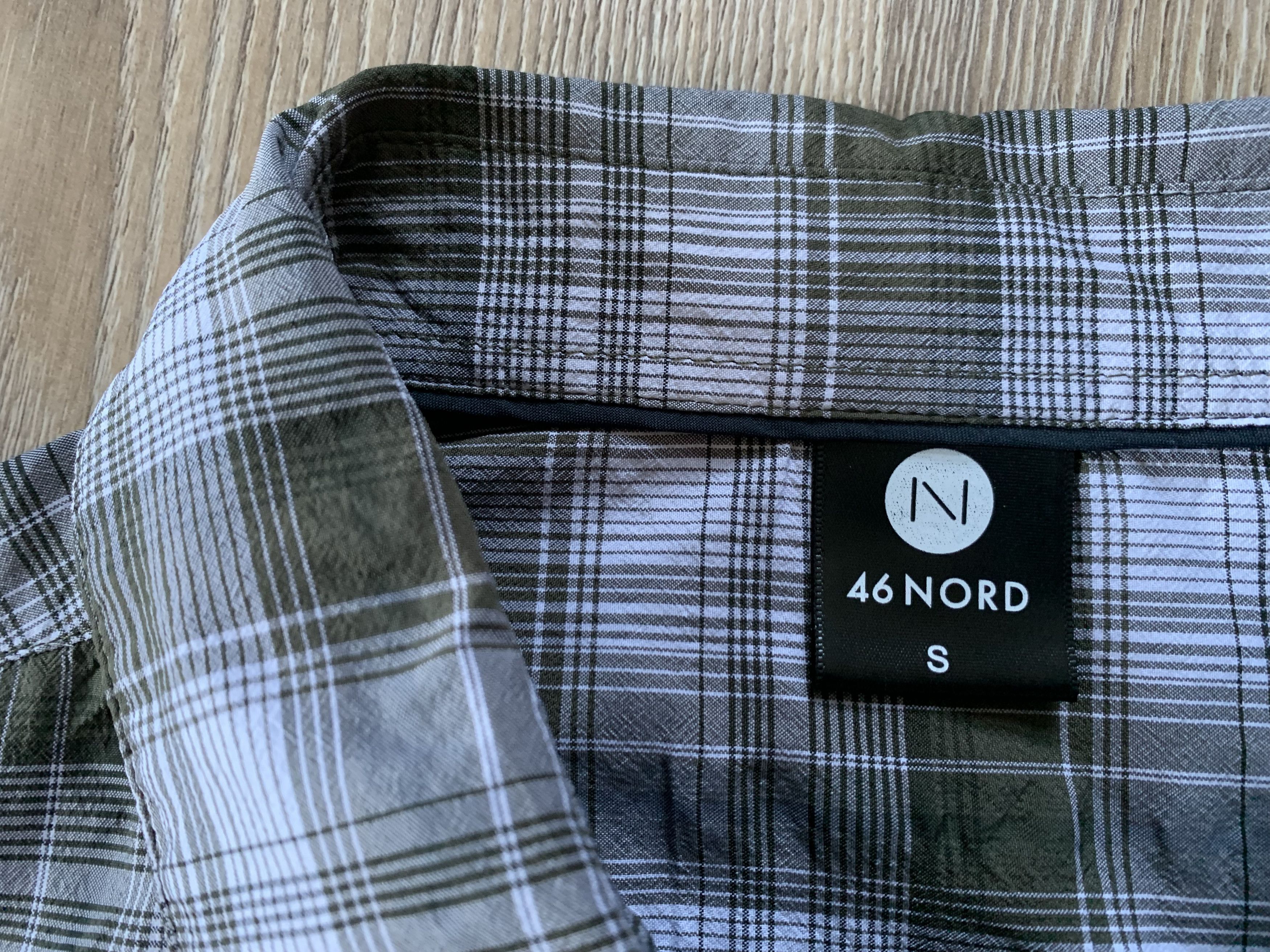 Other Men's 46 Nord Hiking Trekking Plaid Short Sleeve Shirt Size US S / EU 44-46 / 1 - 6 Thumbnail