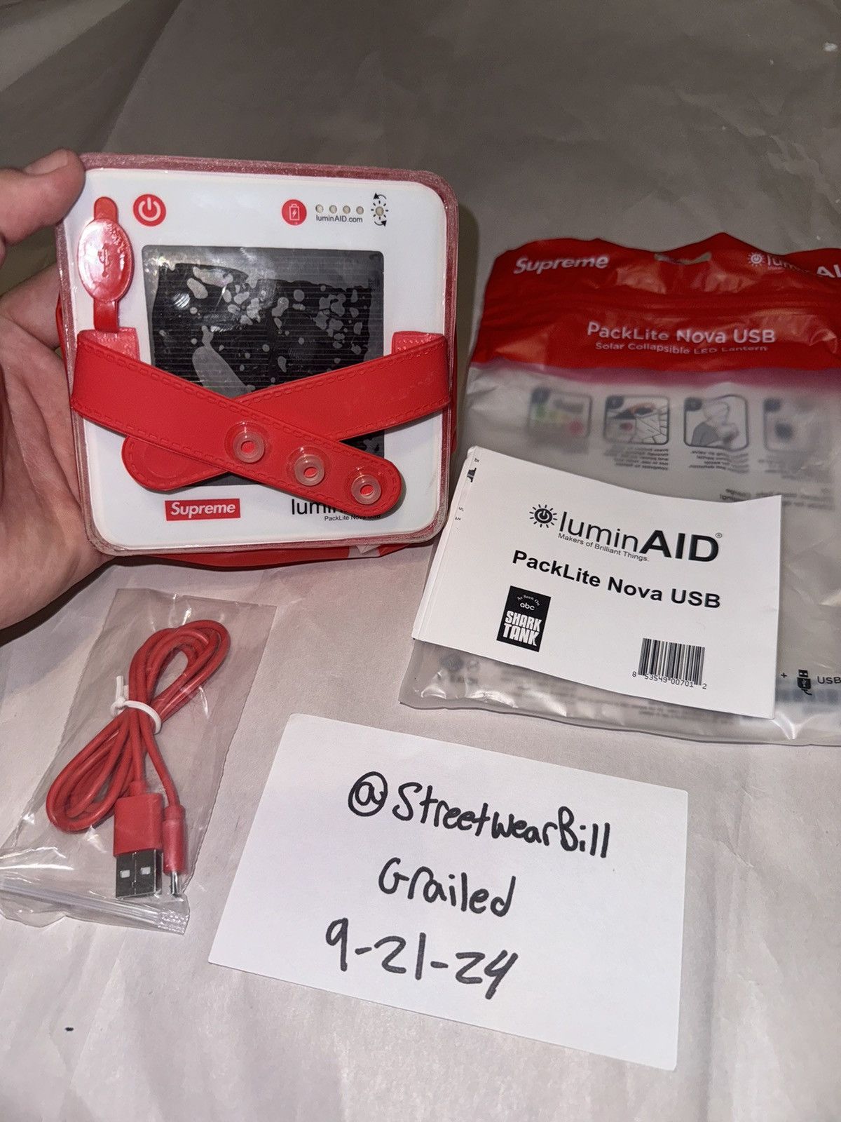 Supreme Supreme/luminAID Collapsible light Size ONE SIZE - 3 Thumbnail