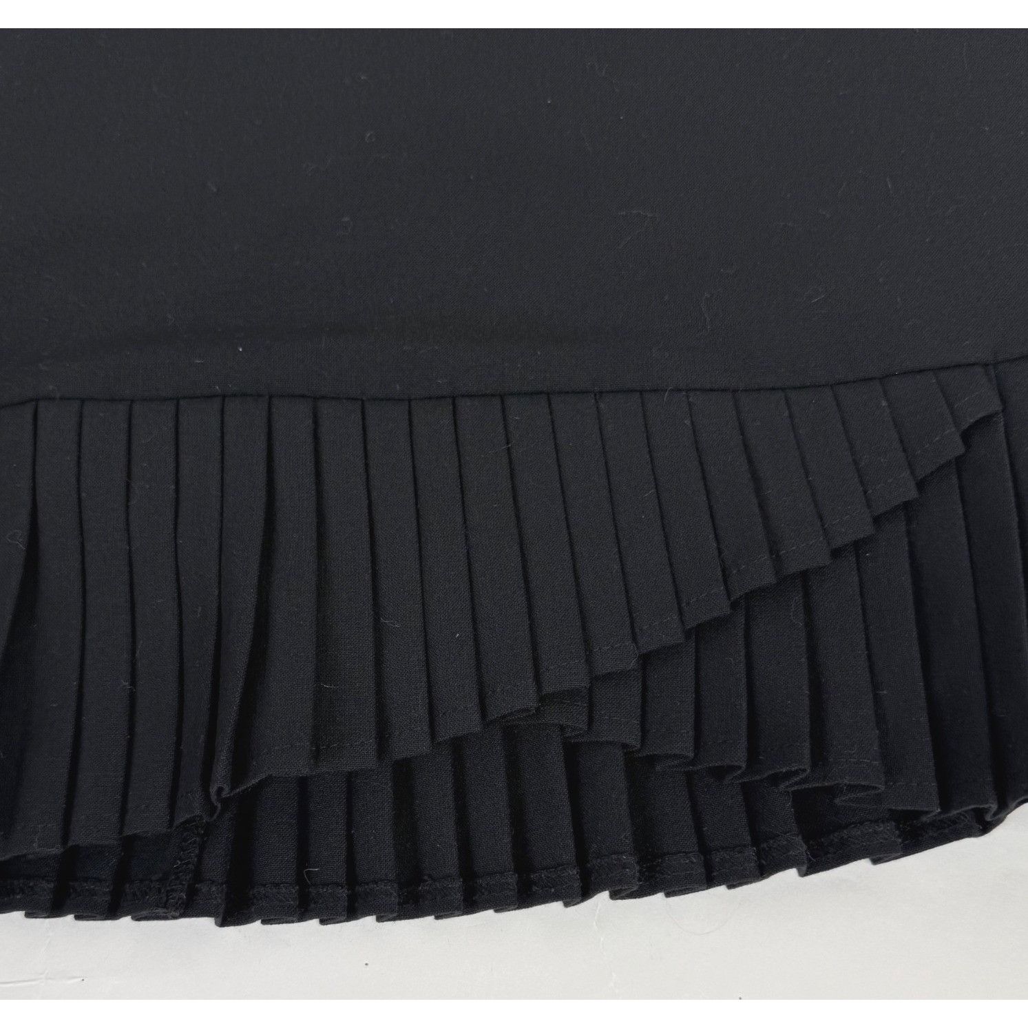Other The Limited Stretch Women's Black A-Line Skirt Asymmetrical Size 25" / US 0 / IT 36 - 3 Thumbnail