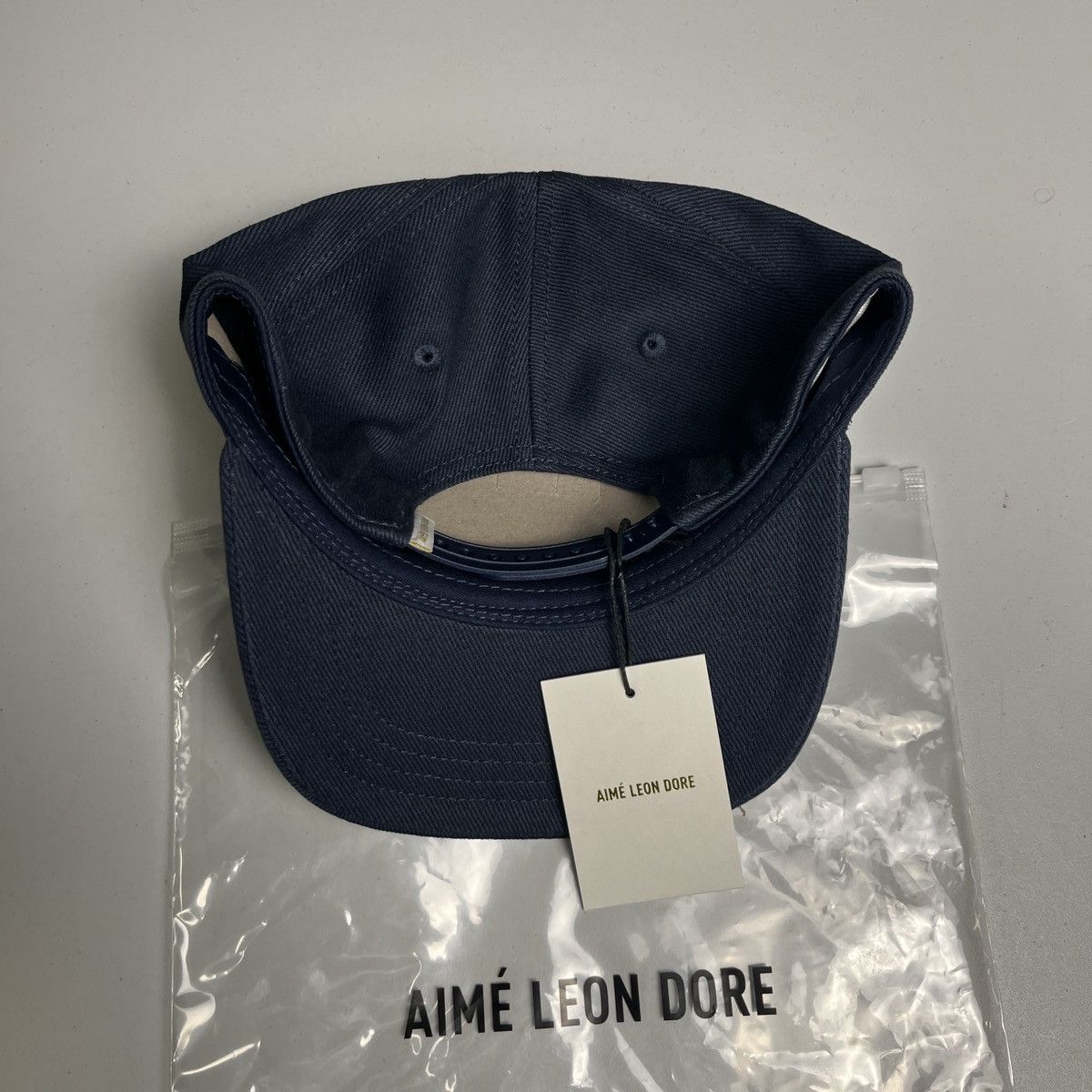 Aime Leon Dore Aime Leon Dore Collegiate Logo Hat Navy Blazer Blue ALD Size ONE SIZE - 2 Thumbnail