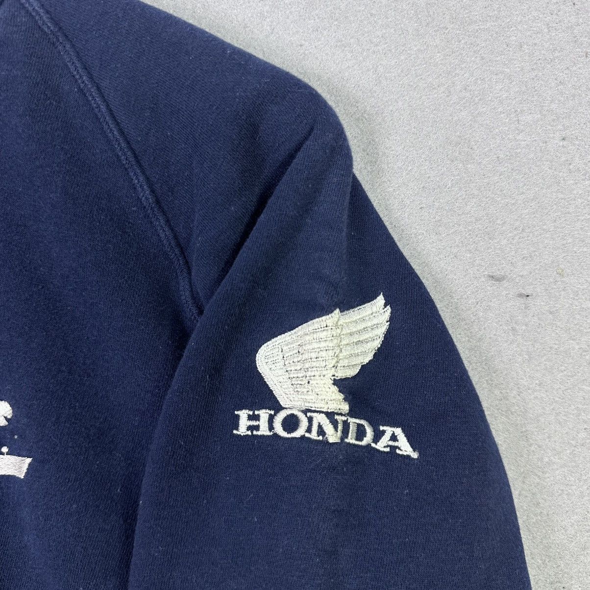 Honda Vintage Honda Japan Sweatshirt Navy Blue Crewneck Size US S / EU 44-46 / 1 - 5 Thumbnail