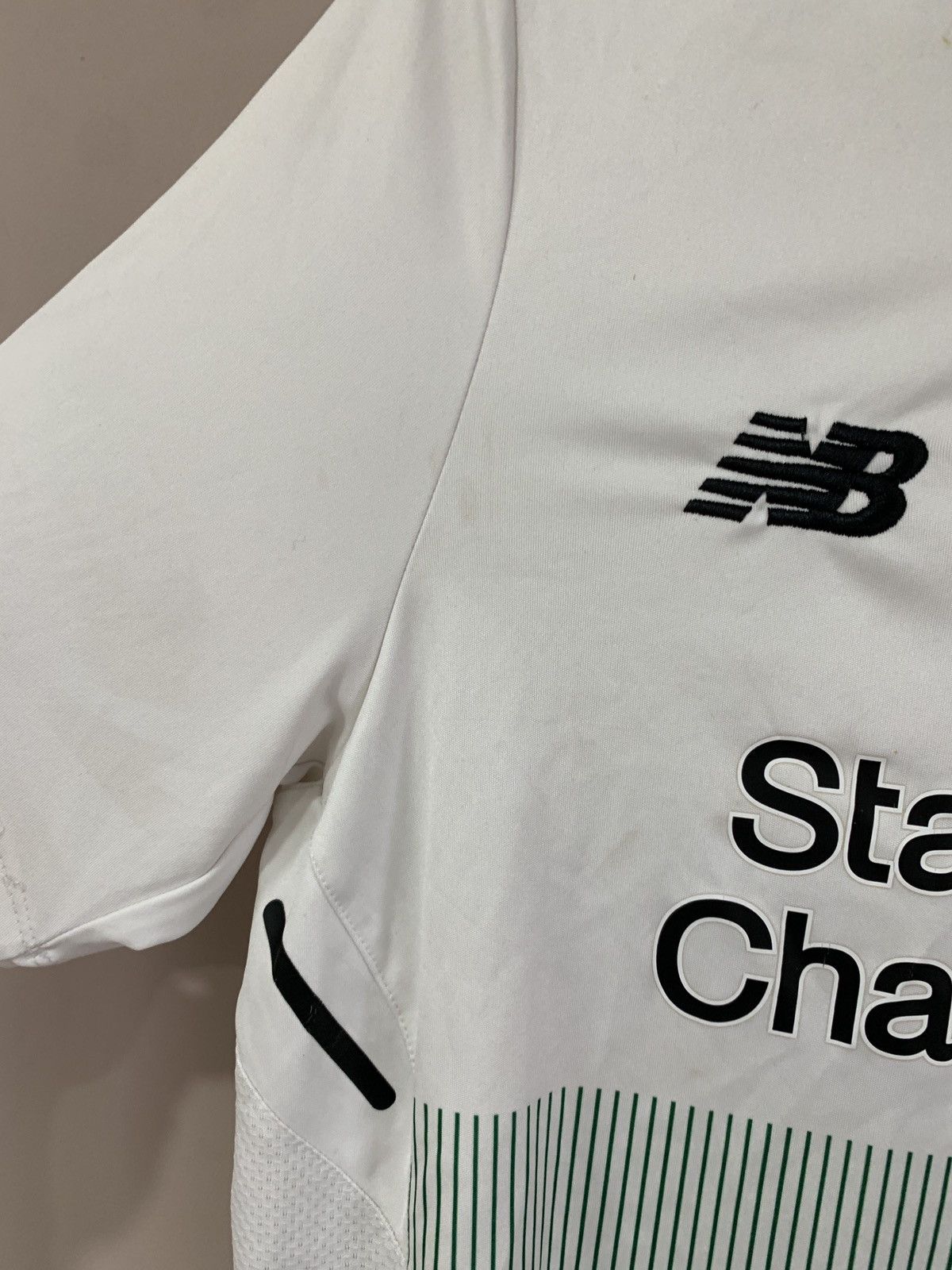 New Balance Liverpool 2017 Away Football Shirt New Balance Soccer Size S Size US S / EU 44-46 / 1 - 8 Thumbnail