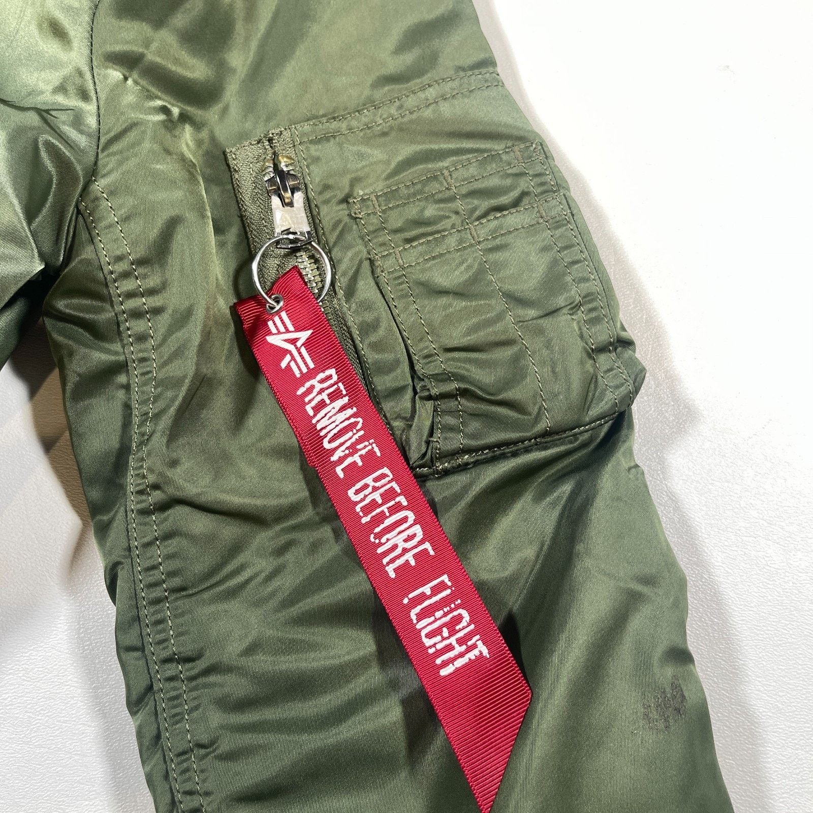 Alpha Industries Alpha Industries MA-1 Bomber Jacket Coat Olive Green Size US XS / EU 42 / 0 - 7 Thumbnail