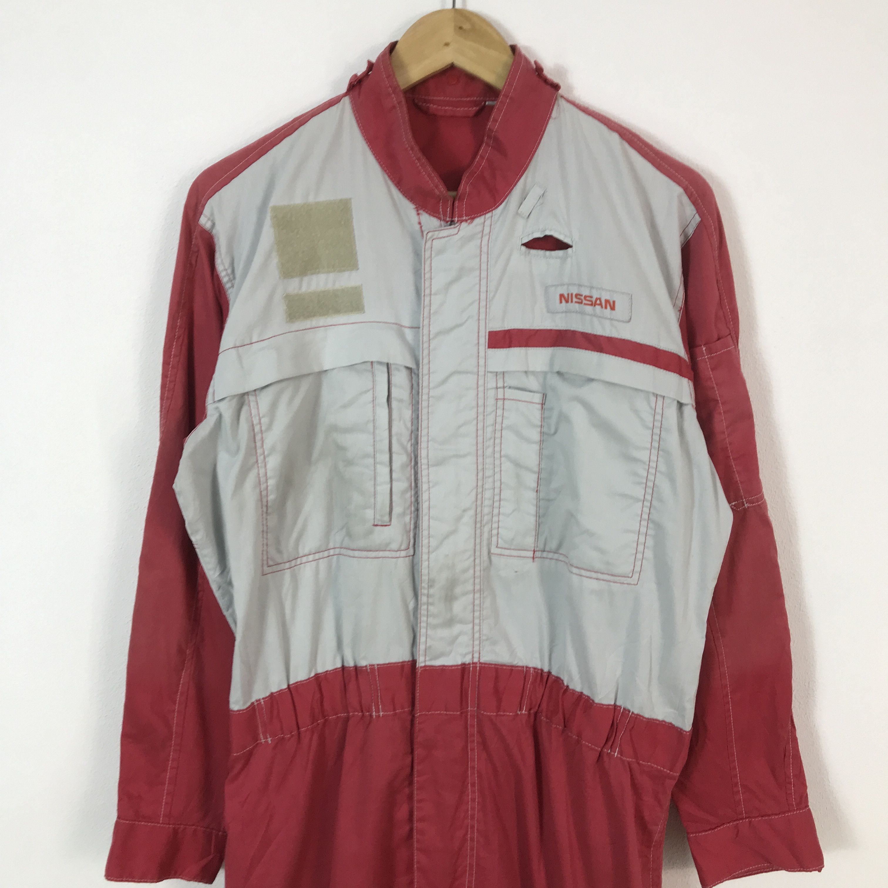 Japanese Brand Vintage Nissan Racing Coverall Japanese jacket Size US L / EU 52-54 / 3 - 5 Thumbnail