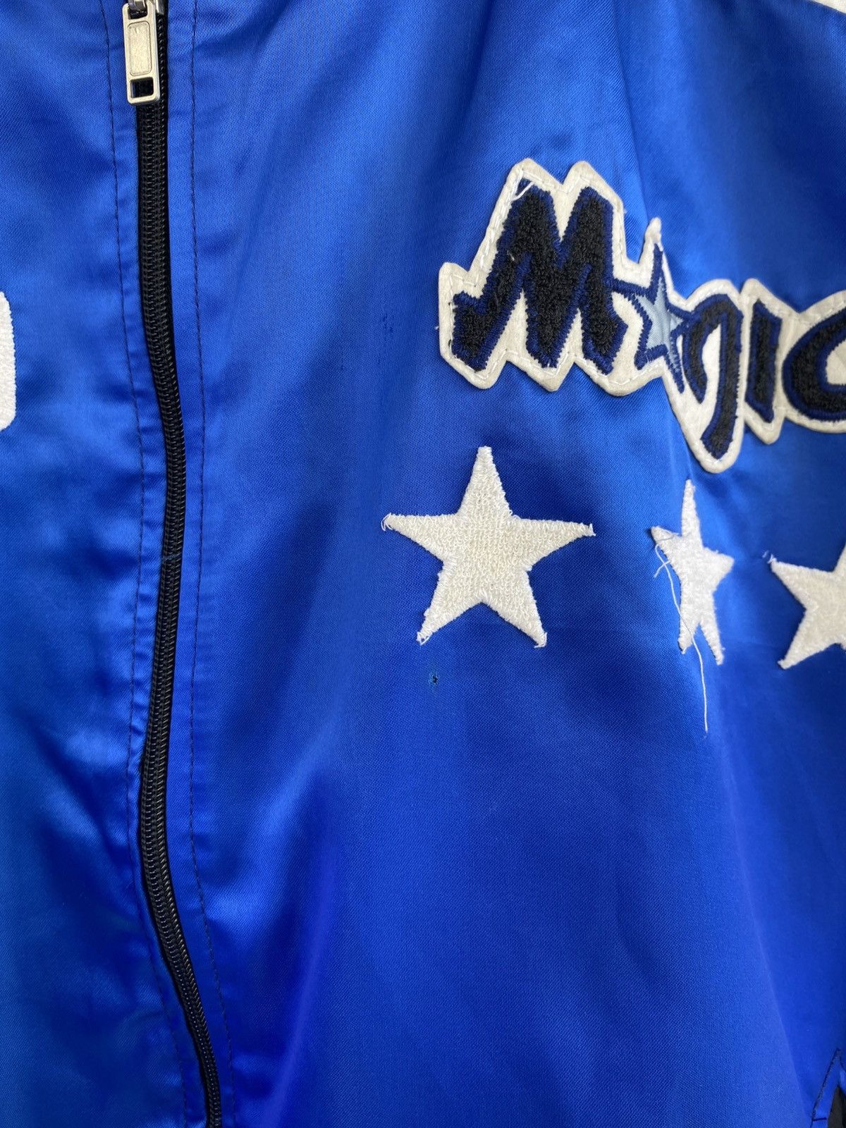 NBA 2000’s Old West Orlando Magic Satin Varsity Jacket Size US L / EU 52-54 / 3 - 14 Thumbnail