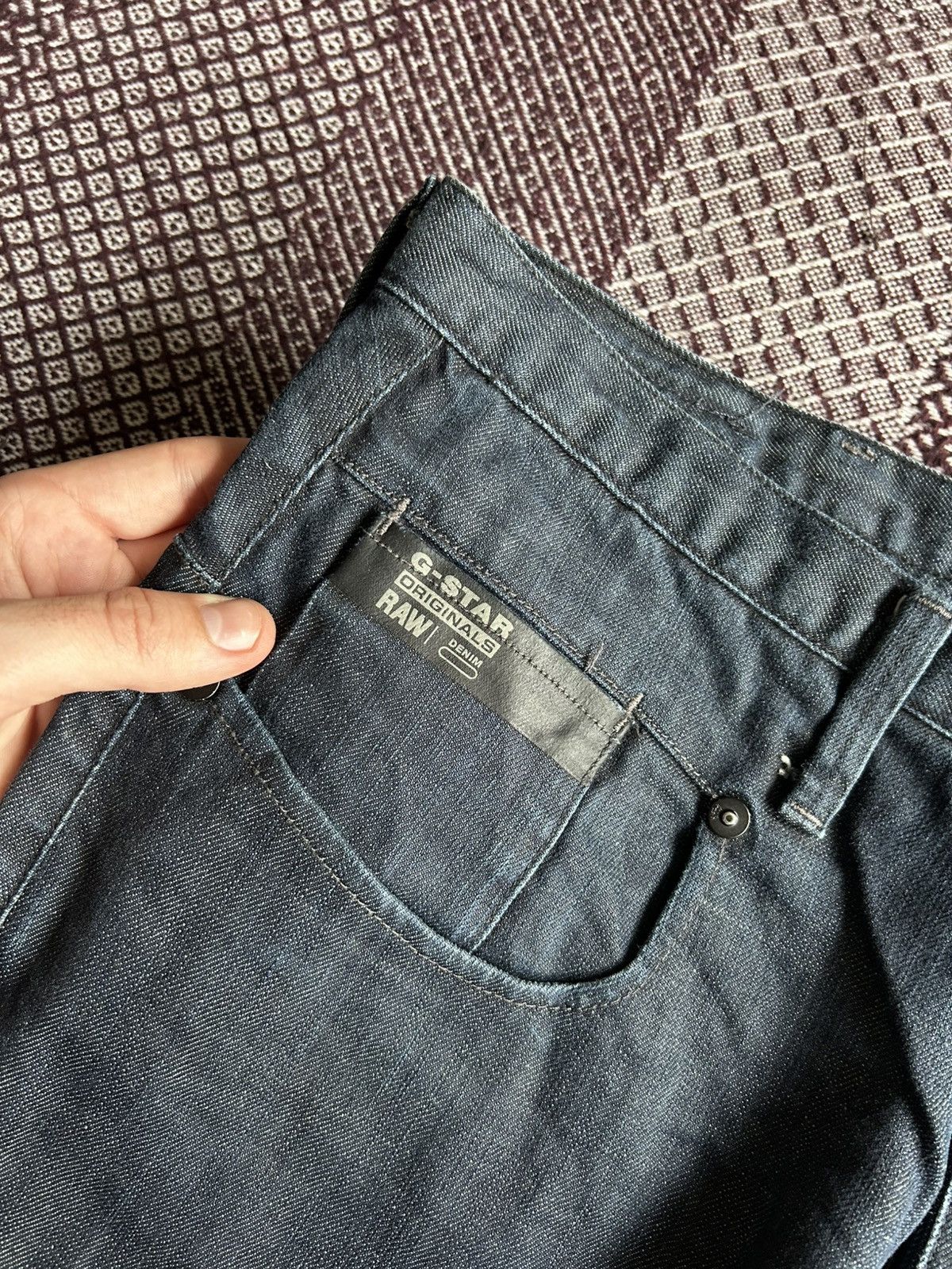 G-Star × Vintage Vintage G-star Raw GS Blade Embro Loose Denim Shorts Size 33 Size US 33 - 10 Thumbnail