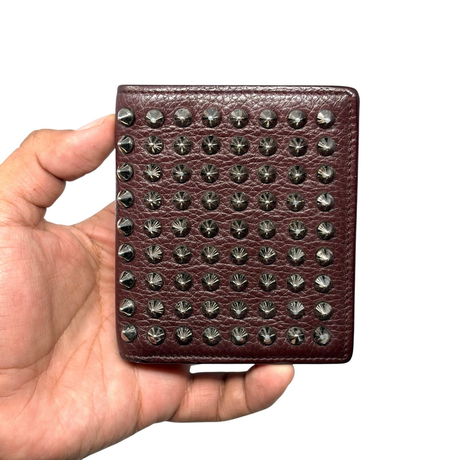 Christian Louboutin Christian Louboutin ‘Paros’ Spike Wallet Size ONE SIZE - 3 Thumbnail