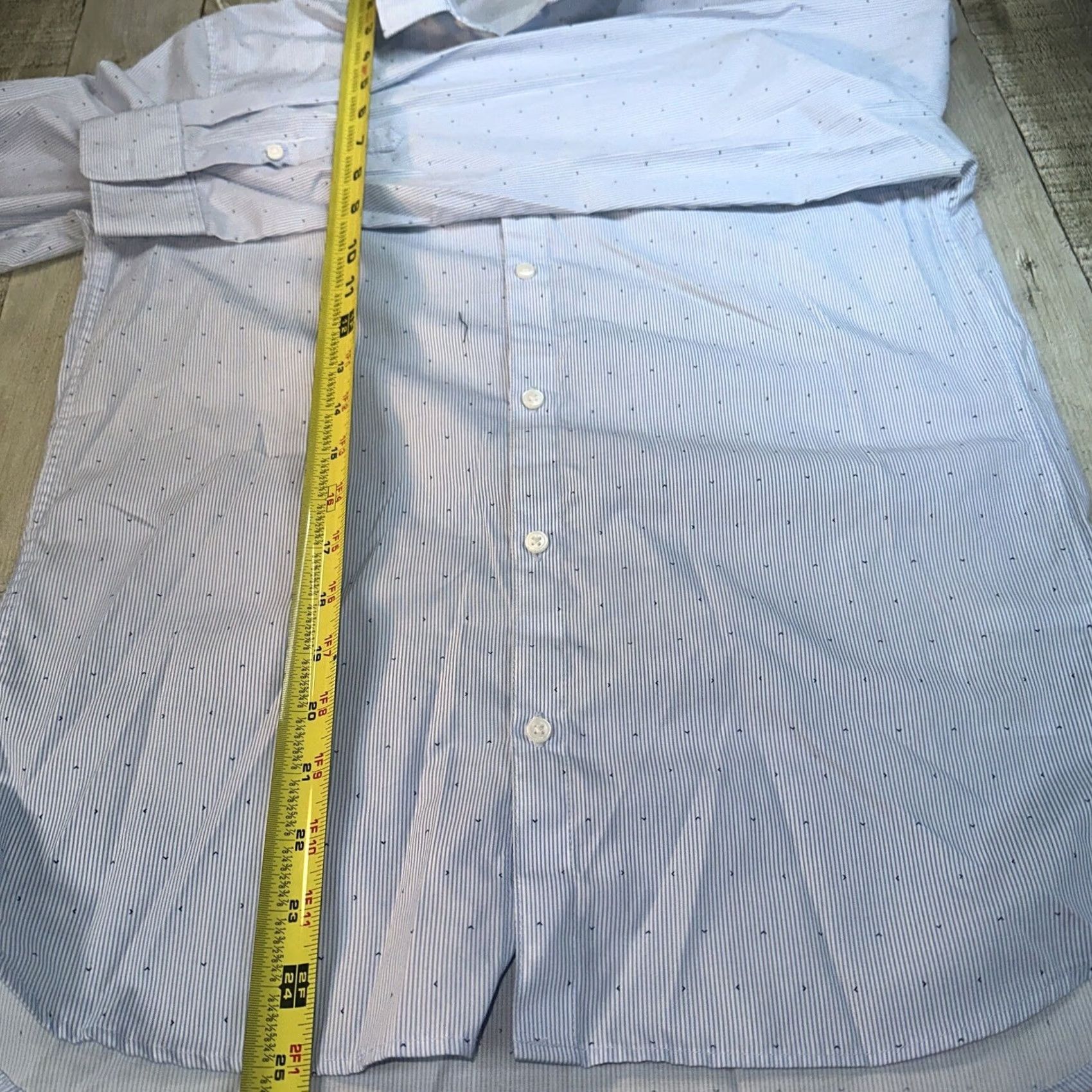H&M VINTAGE? Men’s H&M Button-Up Shirt Long Sleeve 18 Blue Men XL? Size US S / EU 44-46 / 1 - 4 Thumbnail