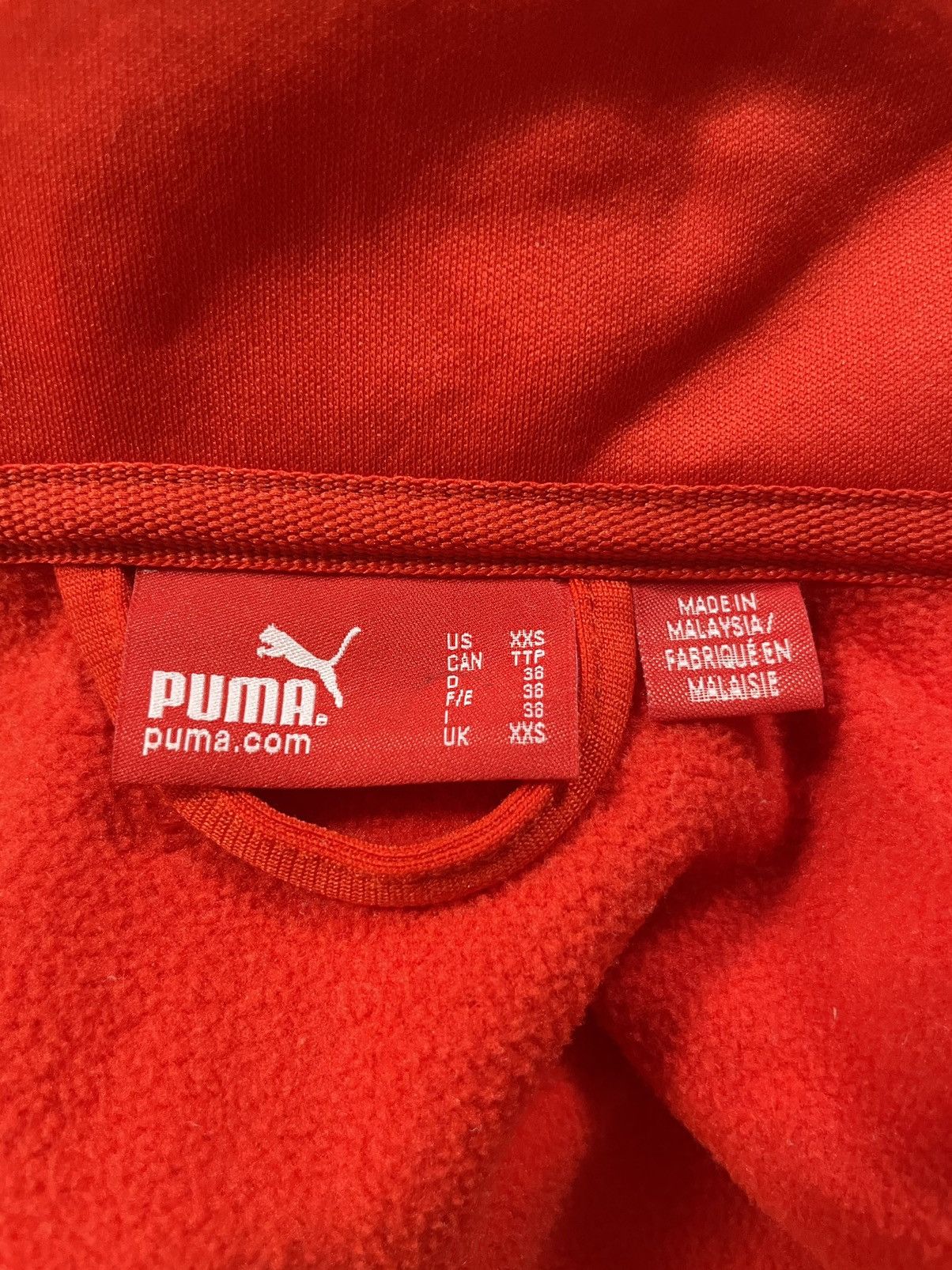 Puma Vintage Ferrari Challenge Light Jacket Size XXS / US 00 / IT 34 - 4 Thumbnail
