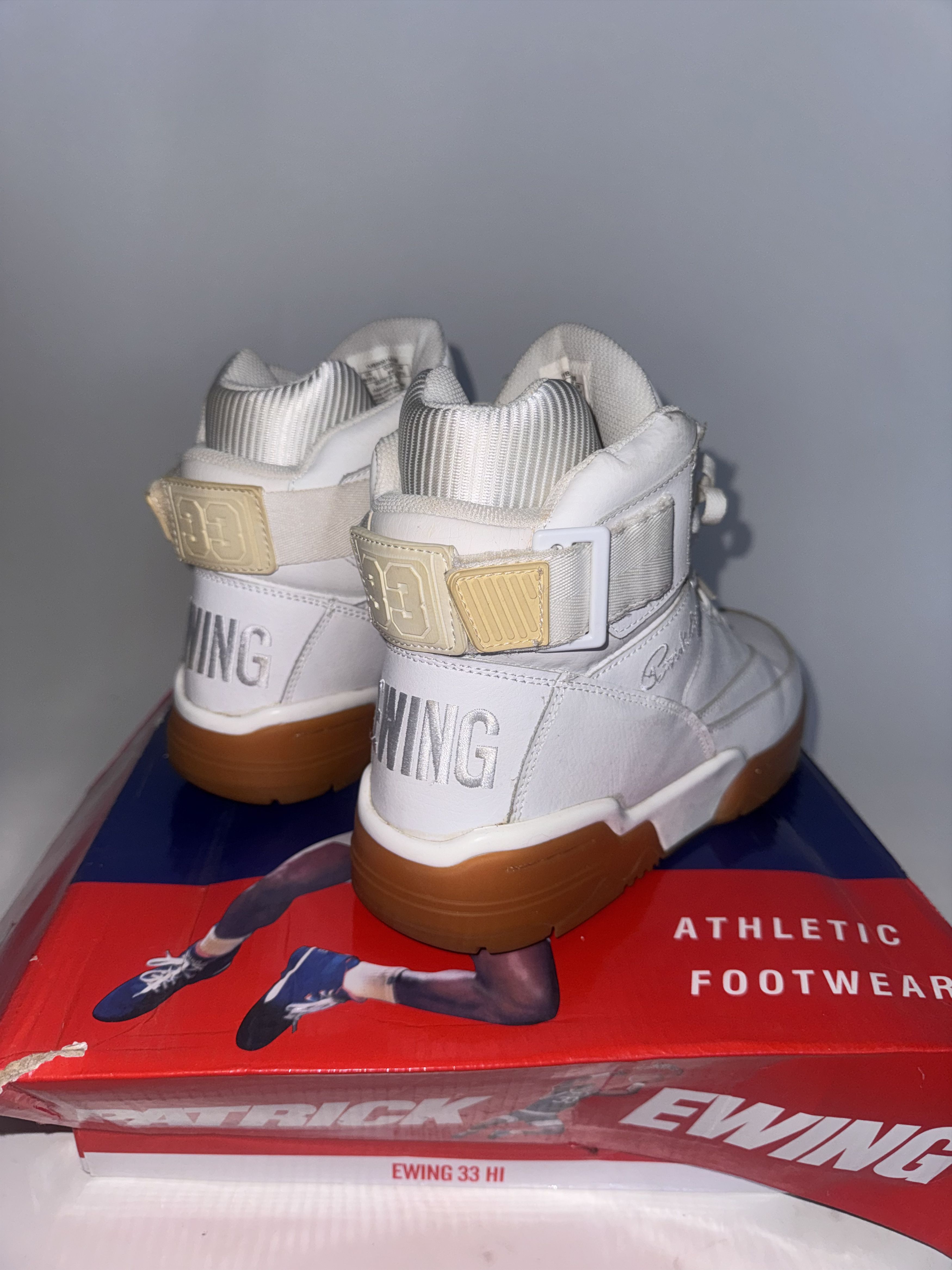Ewing Athletics Ewing 33 Hi White Gum Size US 10.5 / EU 43-44 - 6 Thumbnail