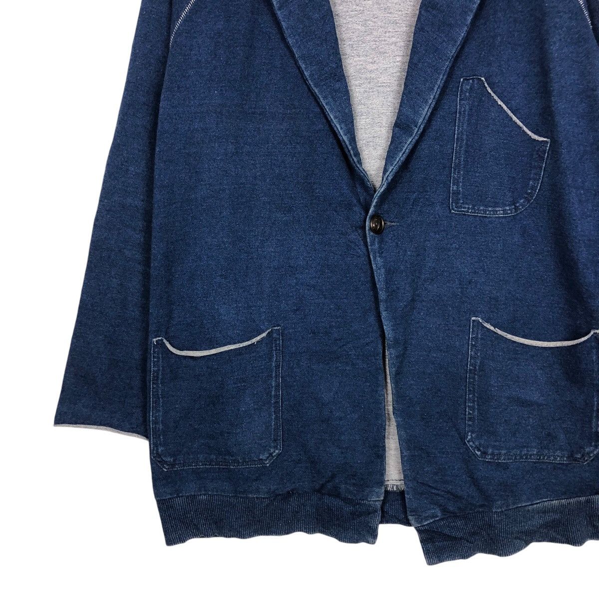 Indigo 📌Vintage Indigo Denim Jacket Worker Westwood 45RPM Size US M / EU 48-50 / 2 - 5 Thumbnail