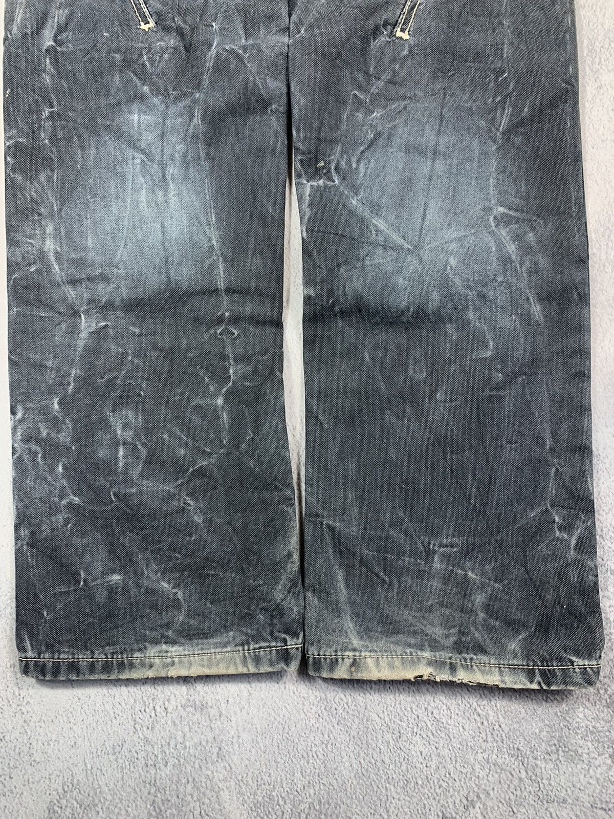 Japanese Brand Vintage Y2K Japanese faded denim jeans streetwear size 32x34 Size US 32 / EU 48 - 10 Thumbnail