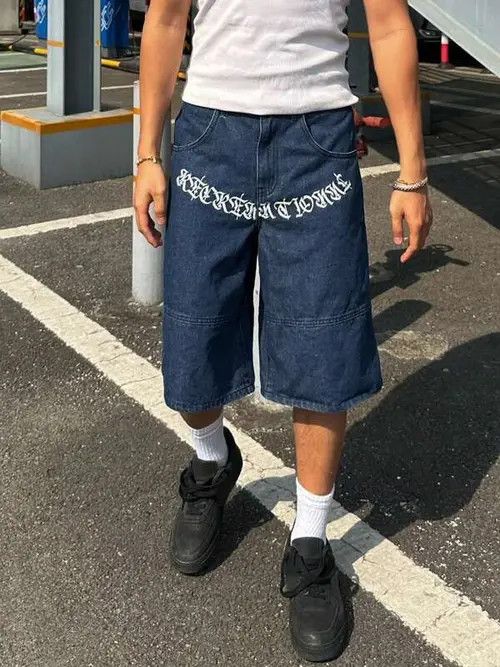 Japanese Brand × Vintage VINTAGE RETRO shorts jorts DRIP rap Y2K Size US 30 / EU 46 - 2 Thumbnail