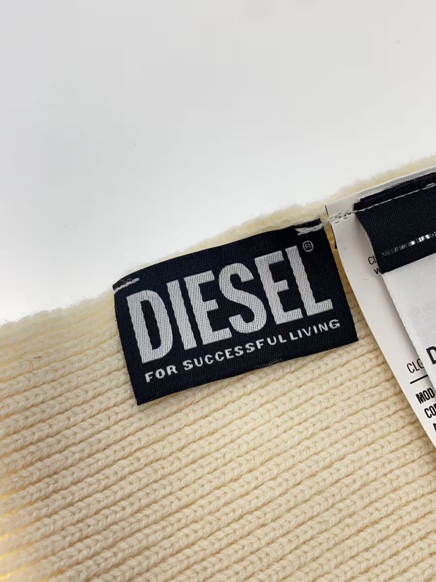 Diesel Diesel Plain Wool Muffler Ivory Size ONE SIZE - 2 Thumbnail