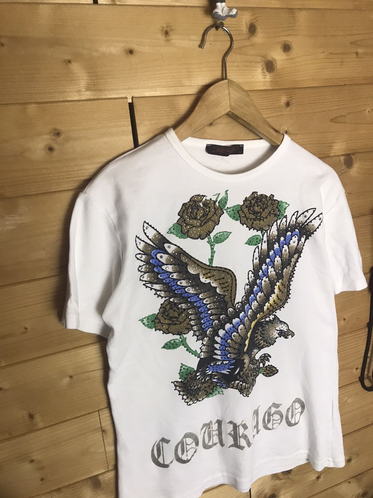 Ed Hardy Ed Hardy eagle roses t-shirt Size S / US 4 / IT 40 - 2 Thumbnail