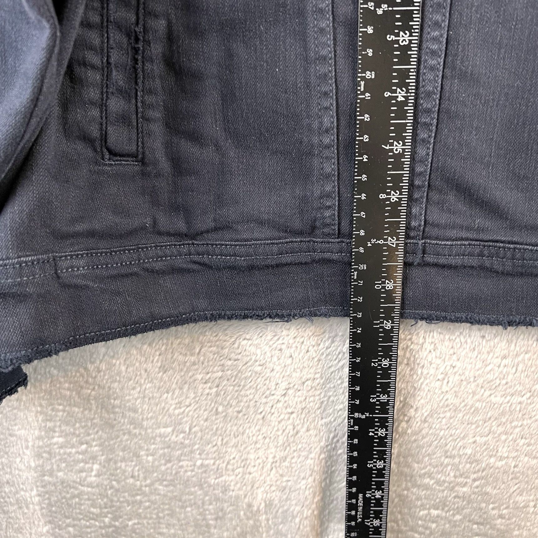 Jordan Craig Jordan Craig Denim Jacket Mens 5XL Navy Dark Wash Distressed Rock City City Blue Denim Jacket Bomber Jacket Mens 5XL Jeans Style Size US XXL / EU 58 / 5 - 3 Thumbnail