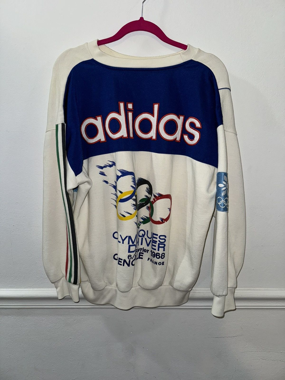 Adidas Rare Adidas Winter Olympics Sapporo Sweatshirt 1972 Vintage Size US M / EU 48-50 / 2 - 1 Thumbnail