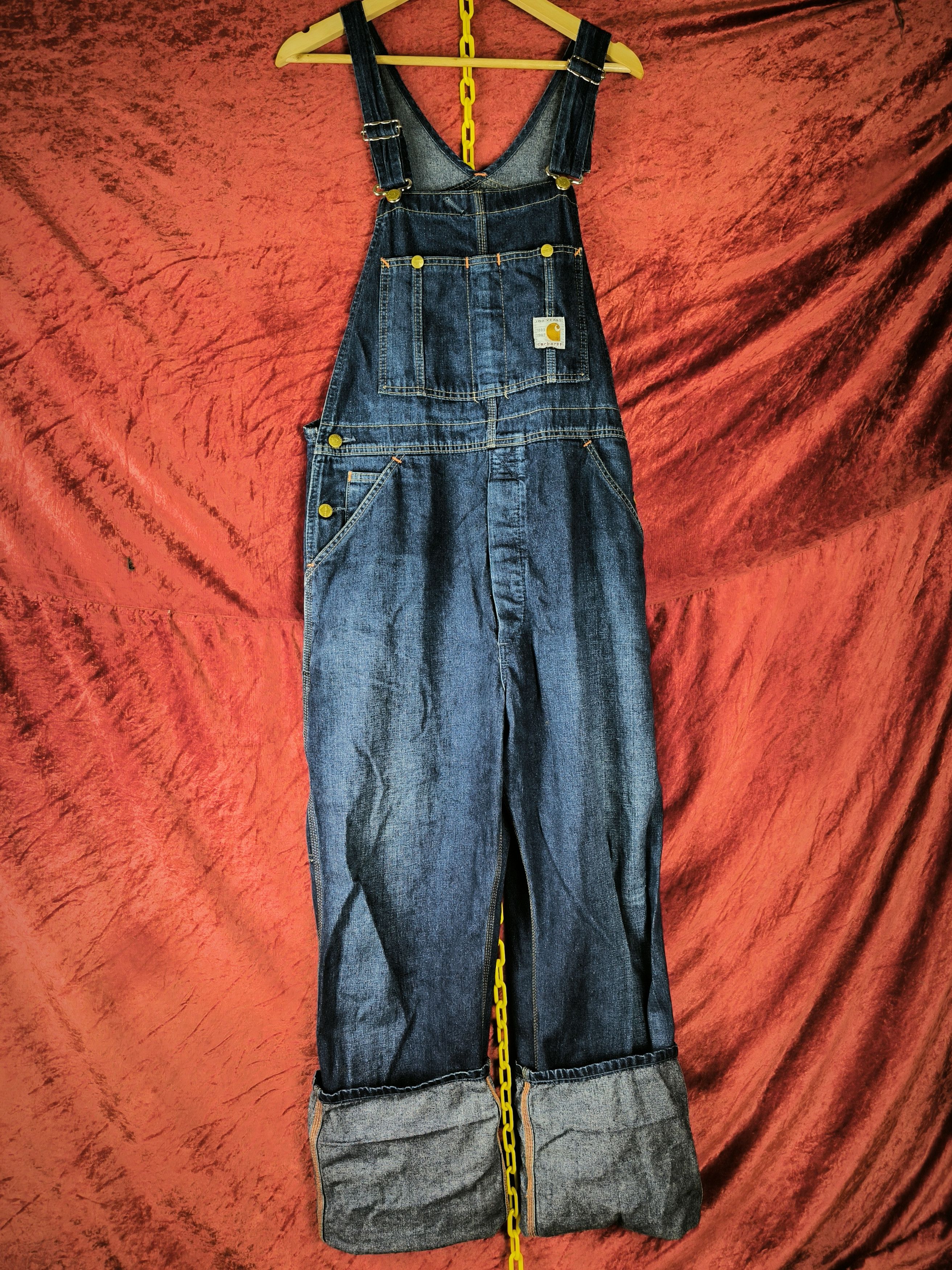 Carhartt 80s Denim Workwear 100th Years Size US 38 / EU 54 - 3 Thumbnail
