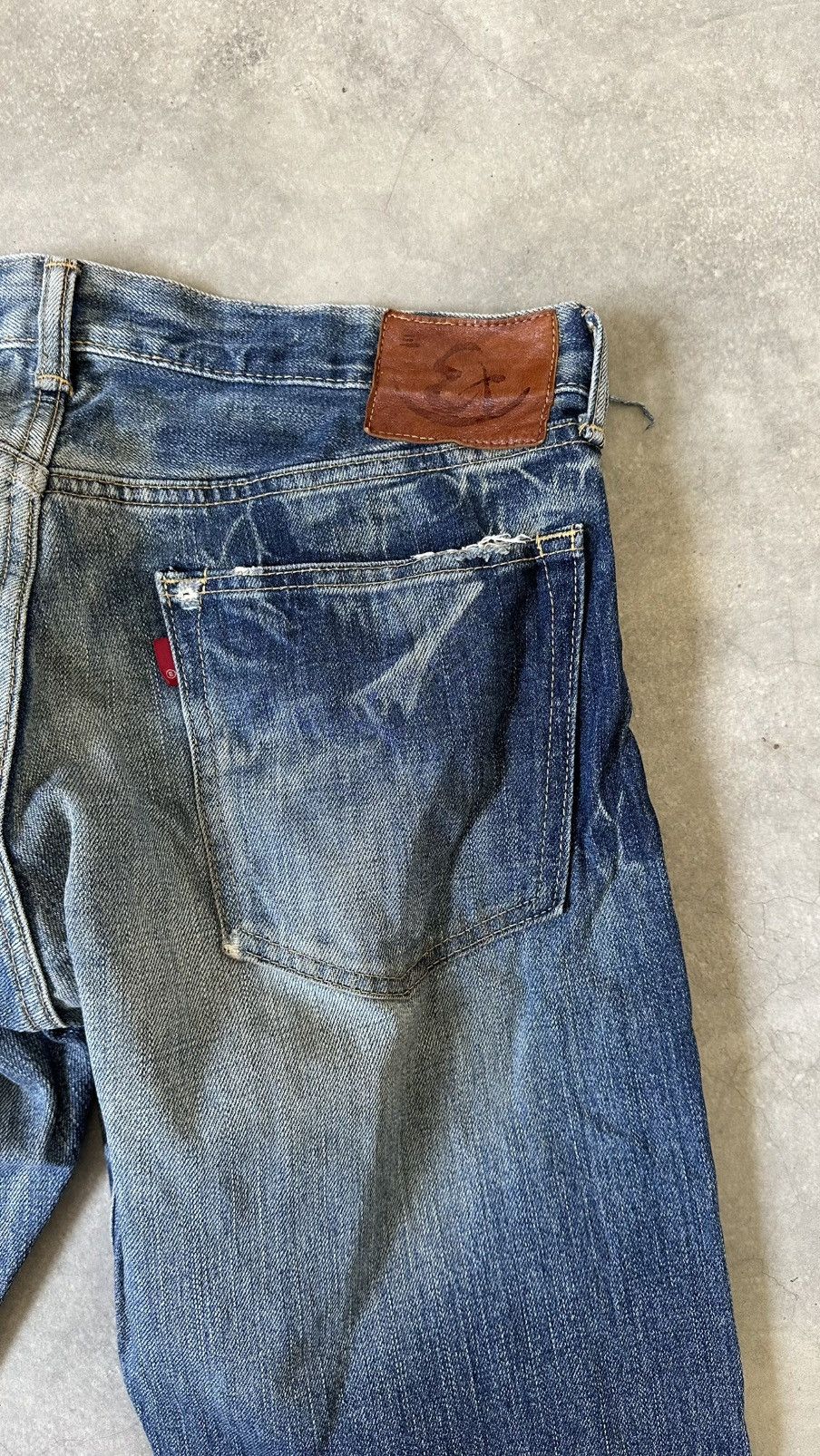 Eternal VINTAGE ETERNAL DISTRESSED DENIM PANT Size US 34 / EU 50 - 12 Thumbnail