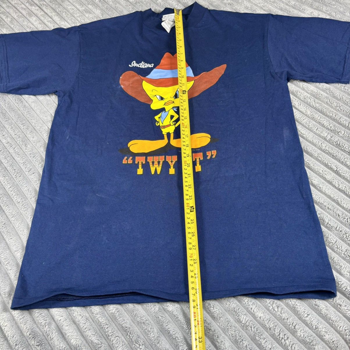 Other Tweety Bird 1993 Blue Cowboy “Twy It” T-Shirt Size Large Size US L / EU 52-54 / 3 - 8 Thumbnail