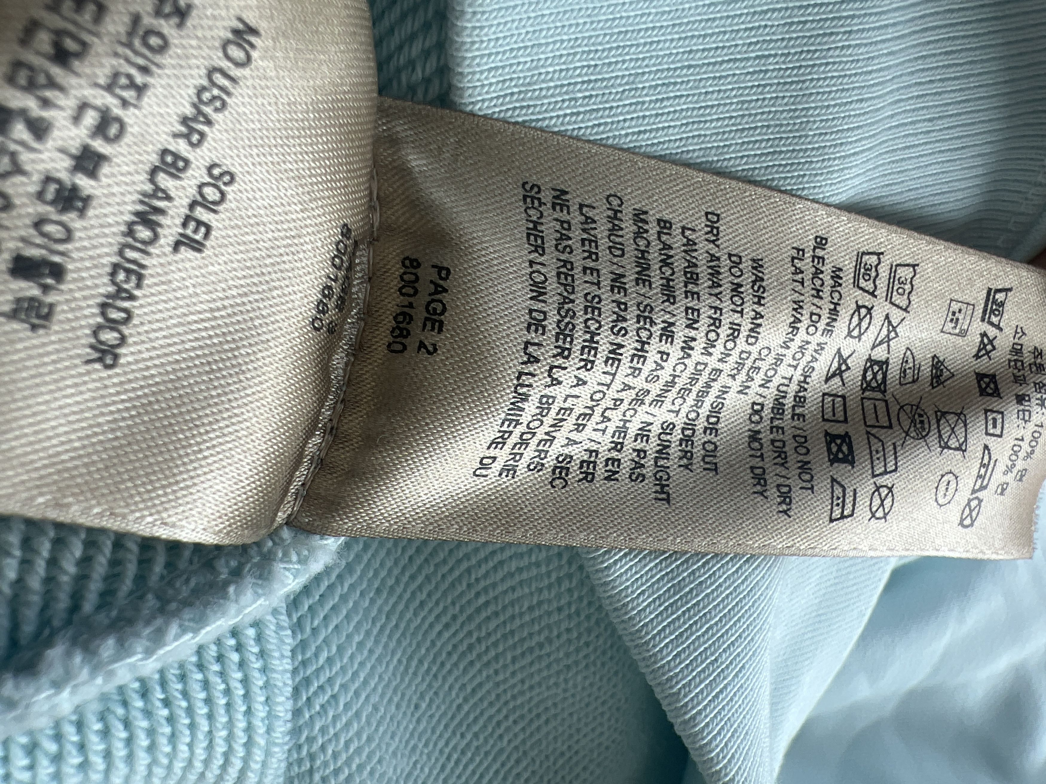 Burberry BURBERRY Embroidered Logo Hoodie Size US XXL / EU 58 / 5 - 11 Thumbnail