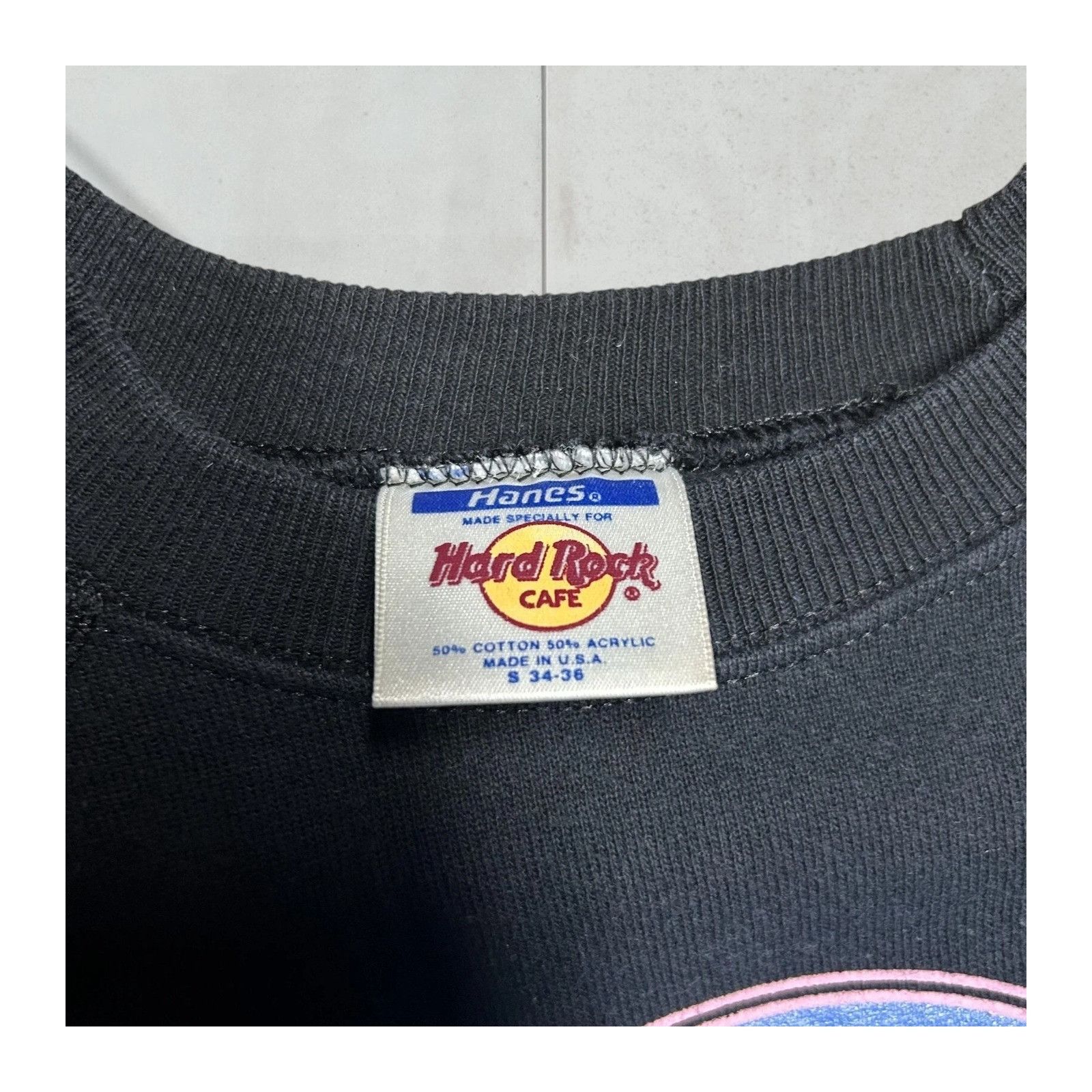 Hard Rock Cafe Vintage 90'S Hard Rock Cafe New York Sweatshirt Small Flawed Size US S / EU 44-46 / 1 - 2 Thumbnail