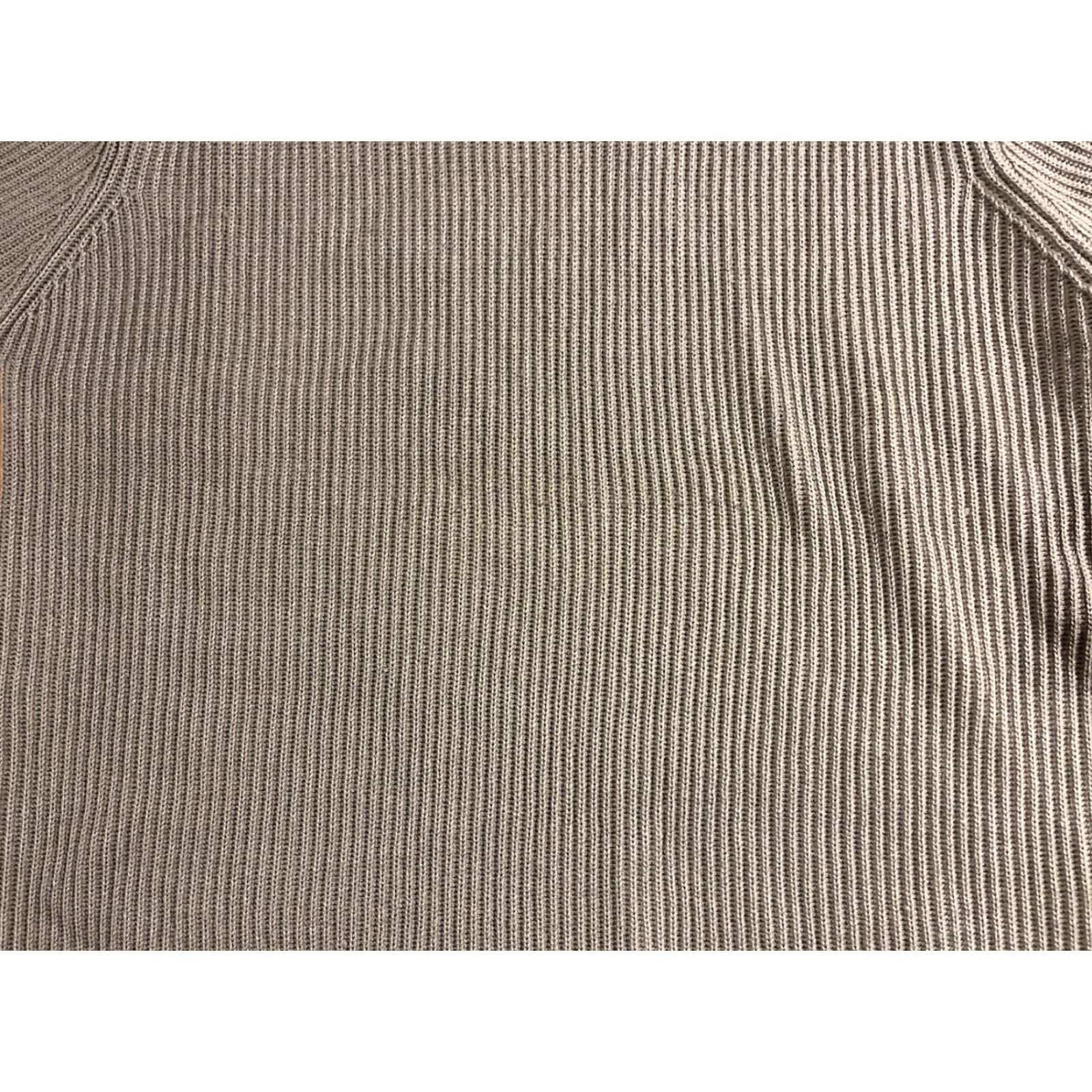 Vintage VINTAGE Ferruche Ribbed Turtleneck Sweater Men’s Large Grey 90s Y2K Size US L / EU 52-54 / 3 - 3 Thumbnail
