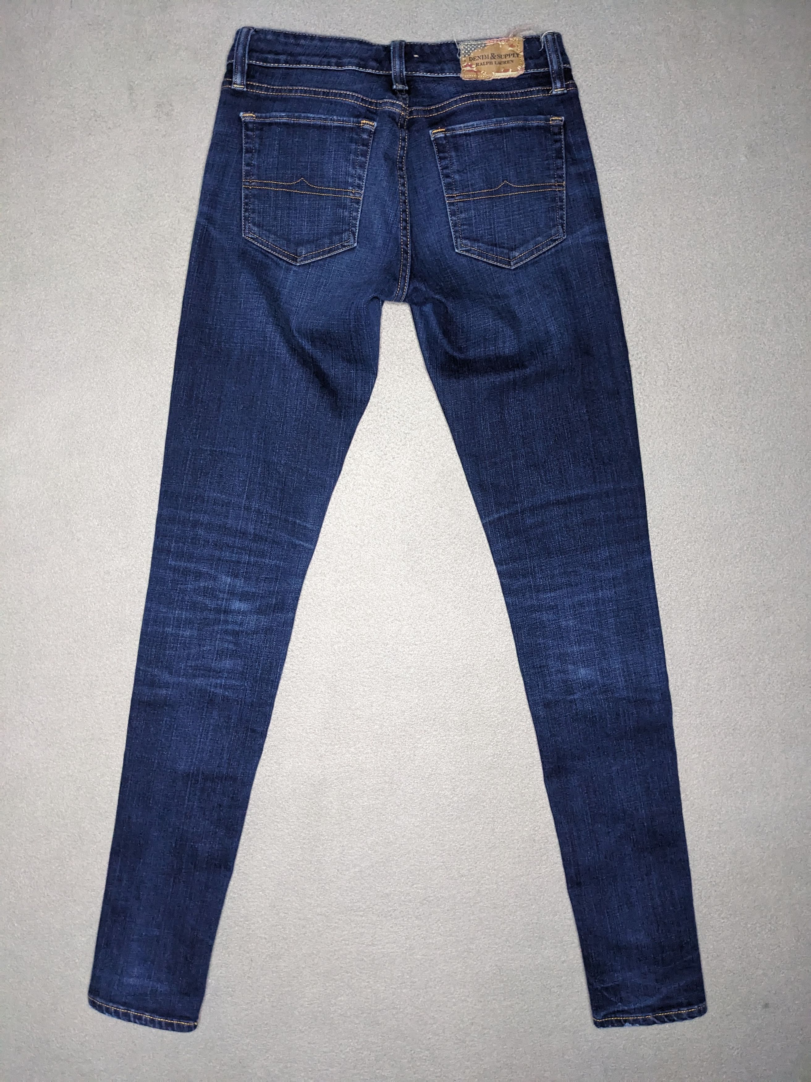 Denim & Supply Ralph Lauren Ralph Lauren Denim & Supply Skinny Jeans 28x33 Blue Low Rise Size 28" / US 6 / IT 42 - 2 Thumbnail
