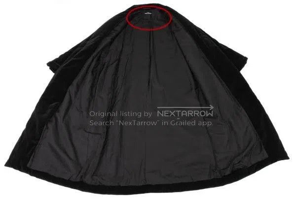 Comme des Garcons Comme des Garcons size F Black vintage velvet top Size M / US 6-8 / IT 42-44 - 8 Thumbnail