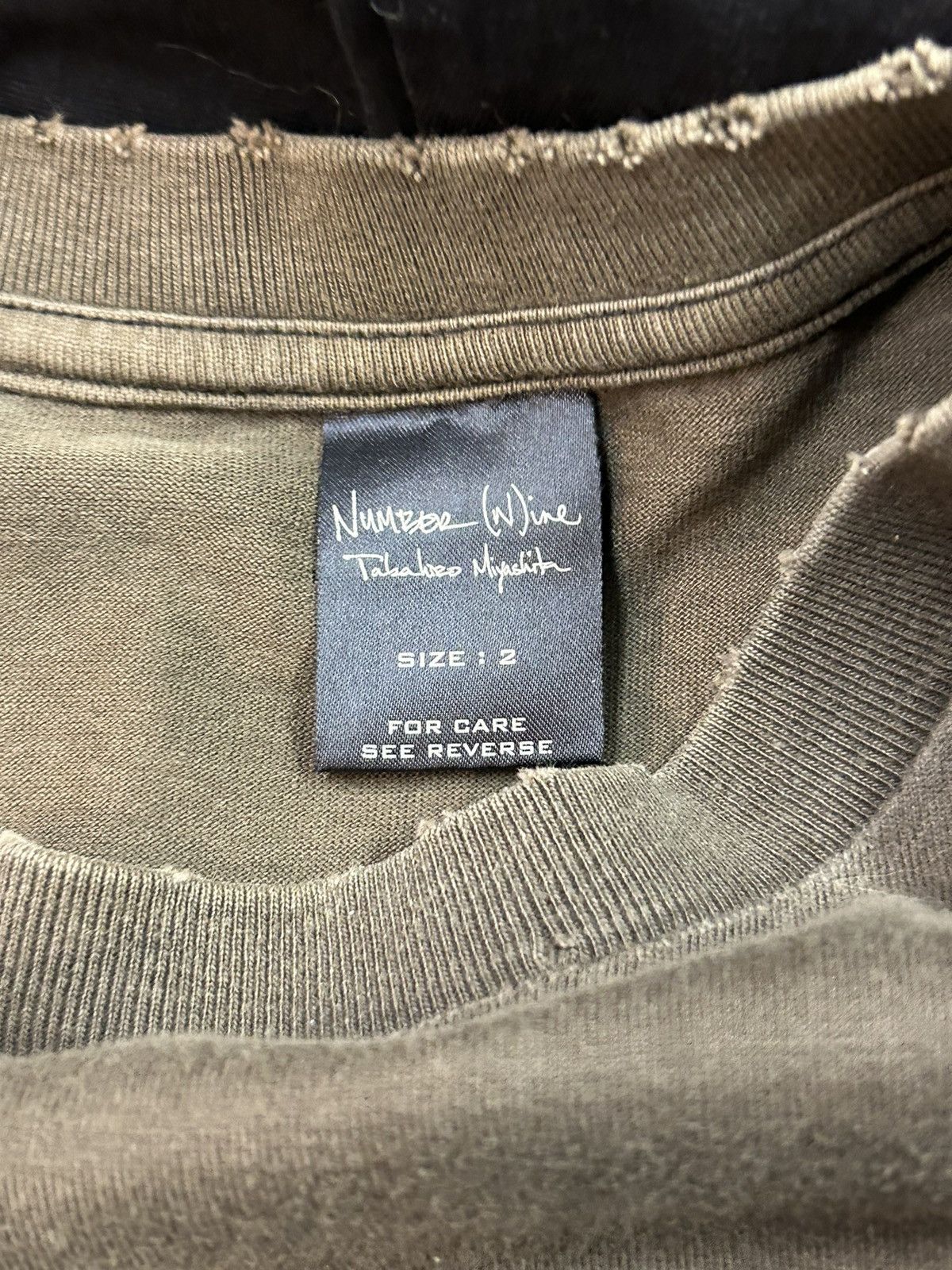 Number (N)ine Number (N)ine BNWT 04 “Fu*k You” tee Size US L / EU 52-54 / 3 - 3 Thumbnail