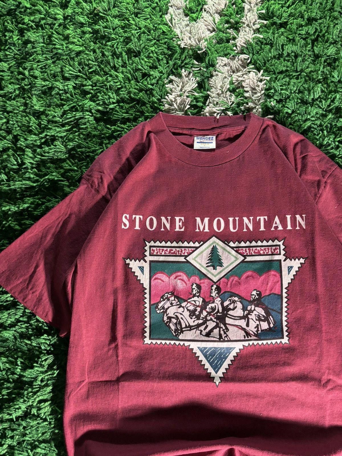 Vintage Vintage Mendez Gold Stone Mountain Tee Size US L / EU 52-54 / 3 - 3 Thumbnail