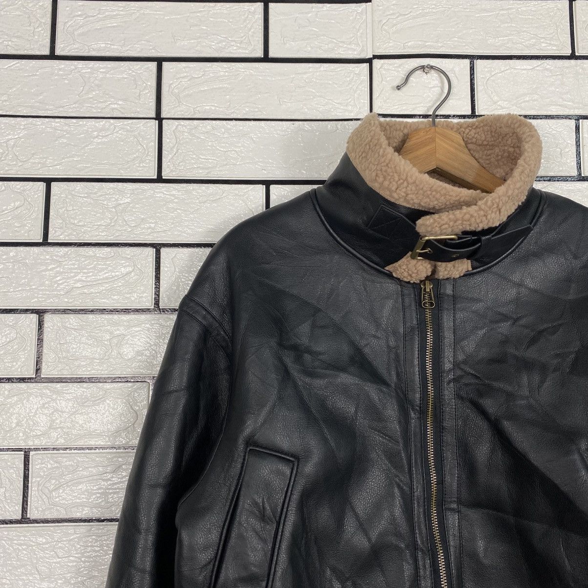 Japanese Brand 📌Vintage Biker Leather Soft Leather Jacket GU Japan Blanket Size US M / EU 48-50 / 2 - 8 Thumbnail