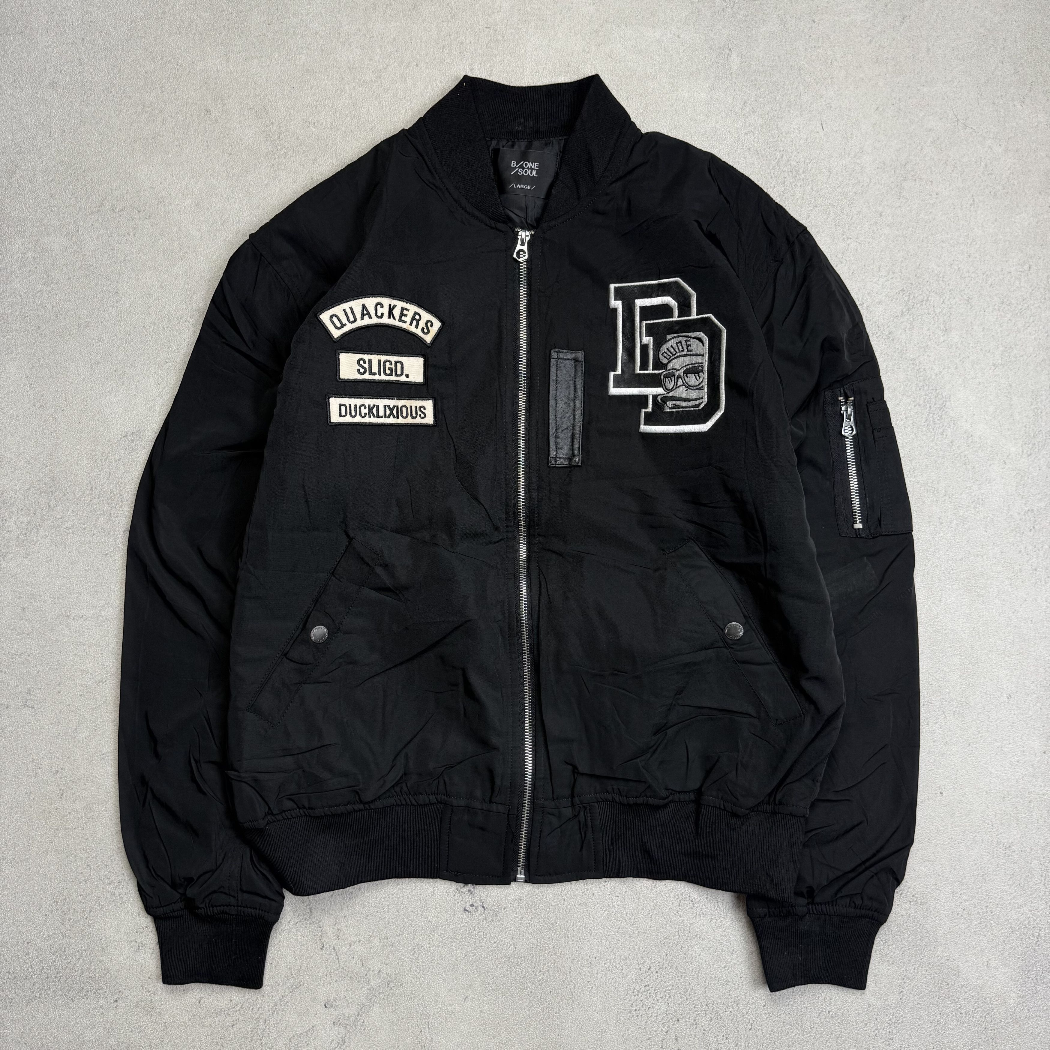 Japanese Brand Bone Soul Bomber Jacket Size US M / EU 48-50 / 2 - 4 Thumbnail