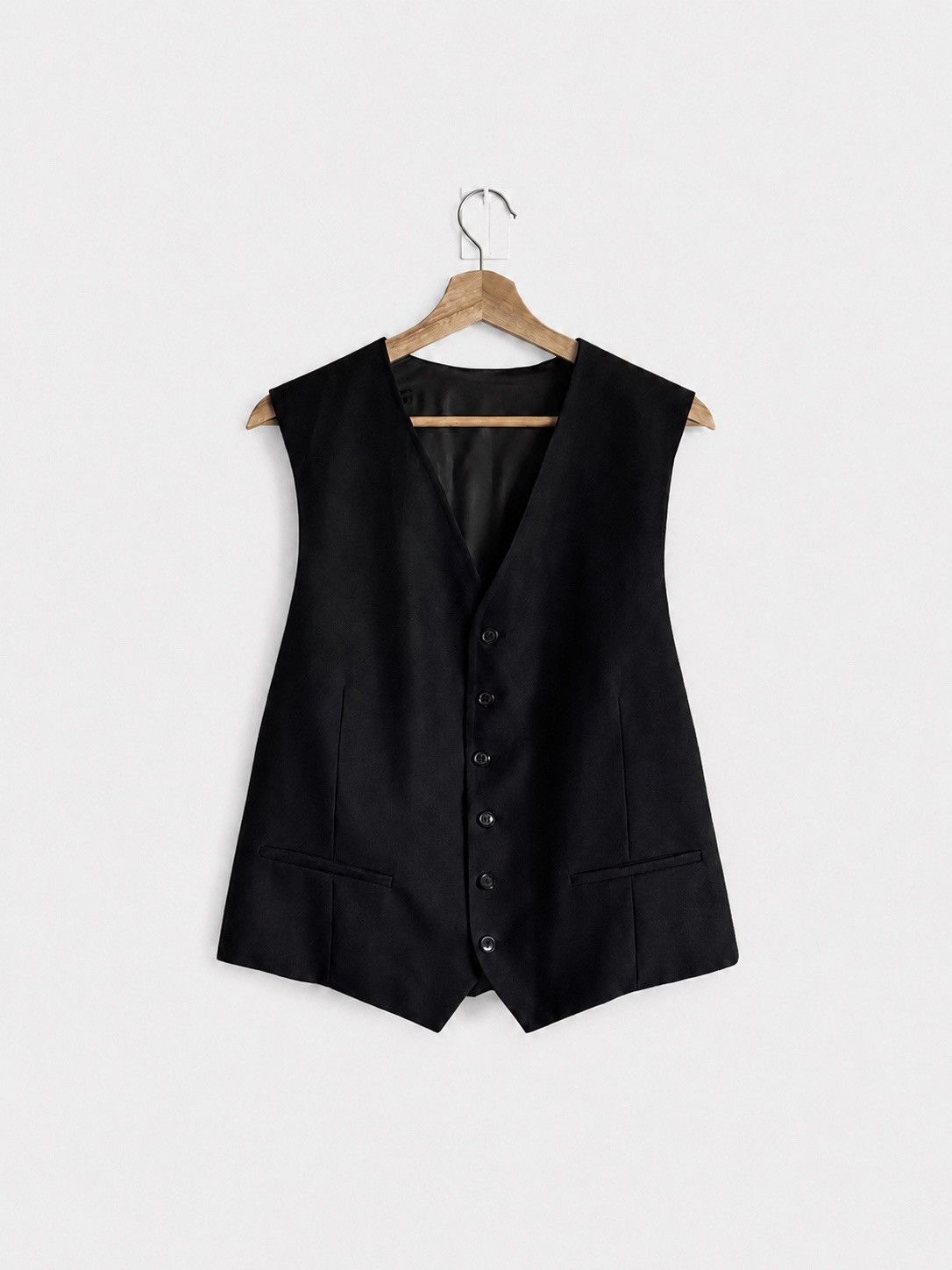 Other Minimal Wool Vest 54 Dark Gray Size 54R - 1 Thumbnail