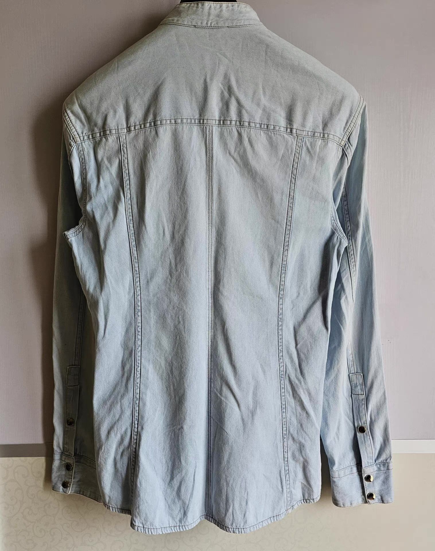 Balmain Balmain washed denim shirt, Size US L / EU 52-54 / 3 - 5 Thumbnail