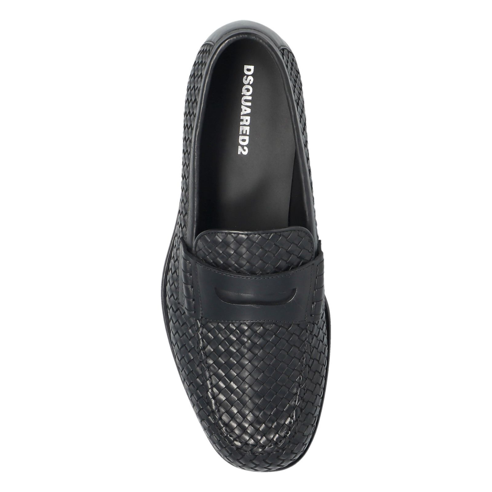 Dsquared2 DSQUARED2 Black Leather Loafers New And Authentic (Men's siz Size US 10.5 / EU 43-44 - 4 Thumbnail