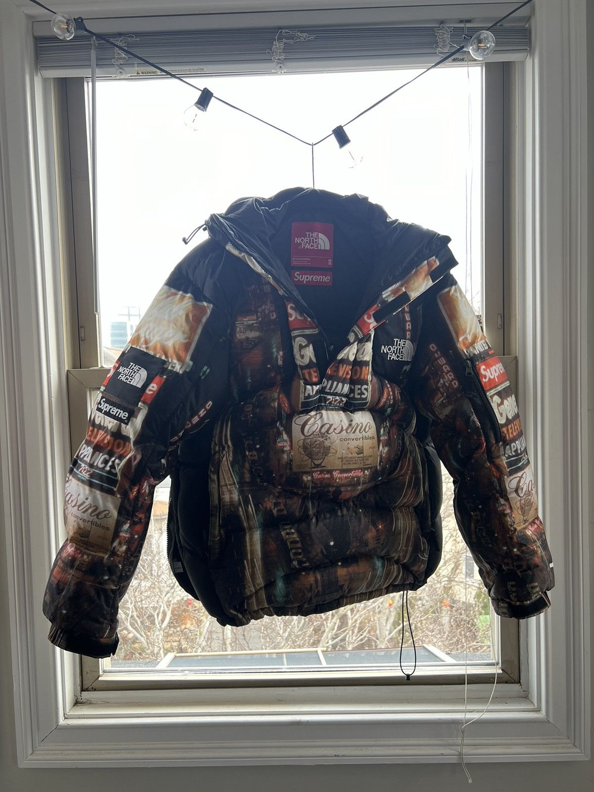 Supreme Supreme & North Face Half Zip Hooded Pullover - Times Square Size US M / EU 48-50 / 2 - 1 Thumbnail