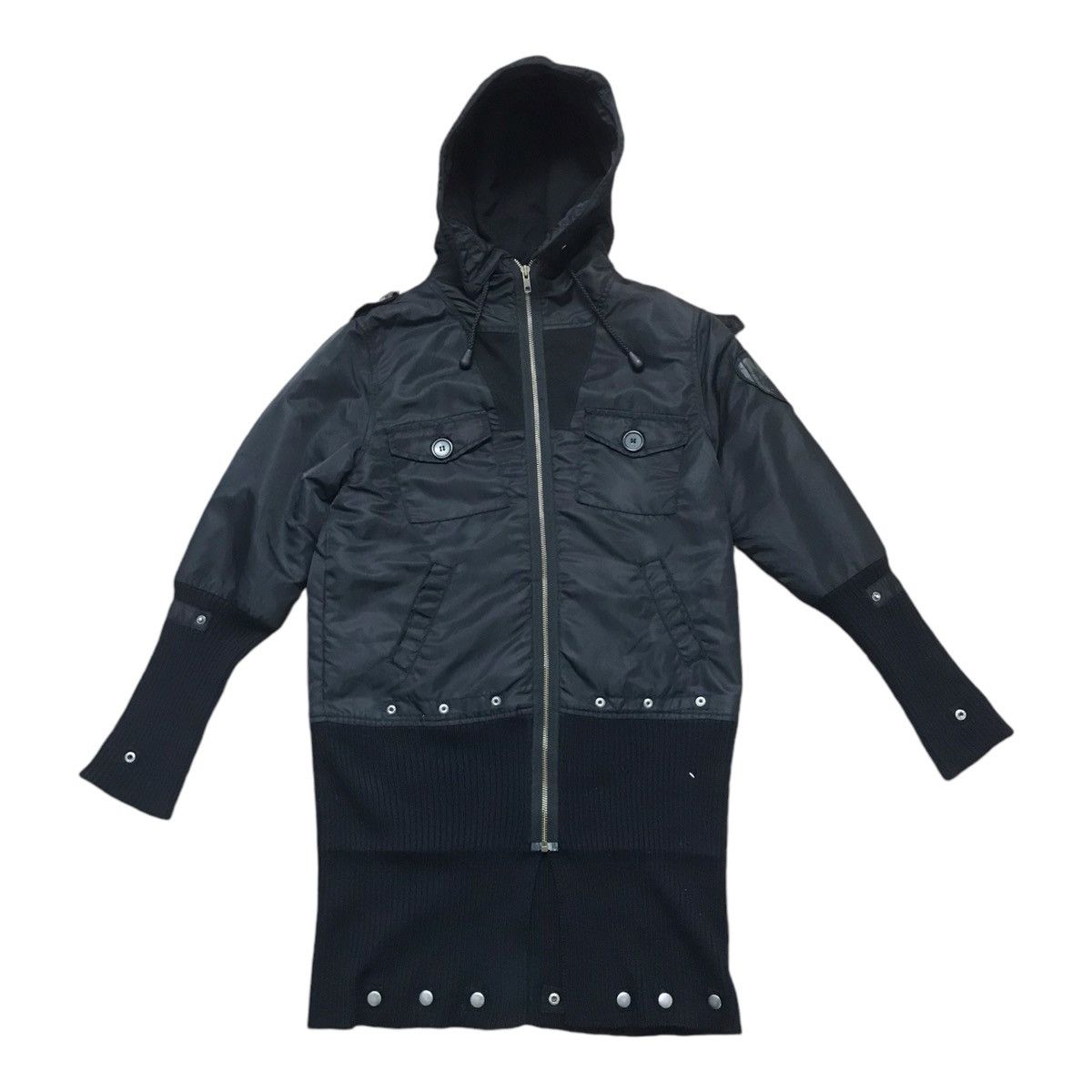 If Six Was Nine × Japanese Brand × Seditionaries 0051 MFG War Black Hoodie Jacket Size US M / EU 48-50 / 2 - 1 Thumbnail