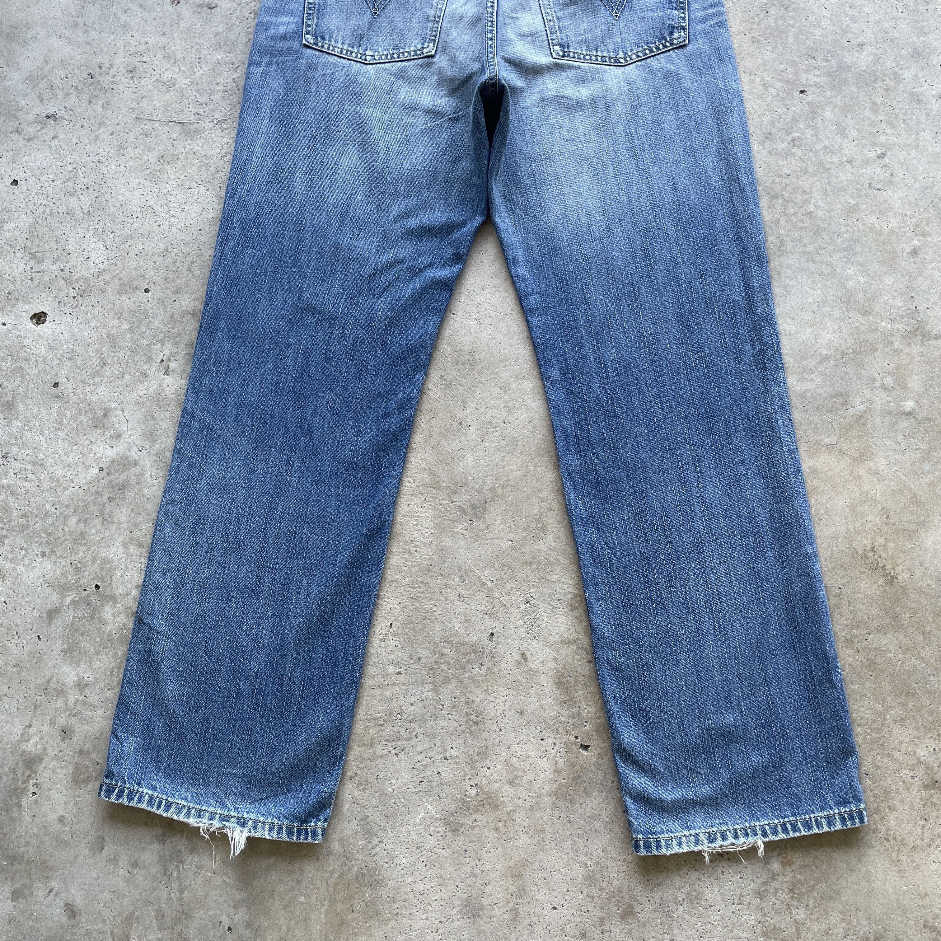 Levi's VINTAGE LEVI’S 502 JEANS FADED DENIM PANTS DISTRESSED W32 Size US 32 / EU 48 - 11 Thumbnail