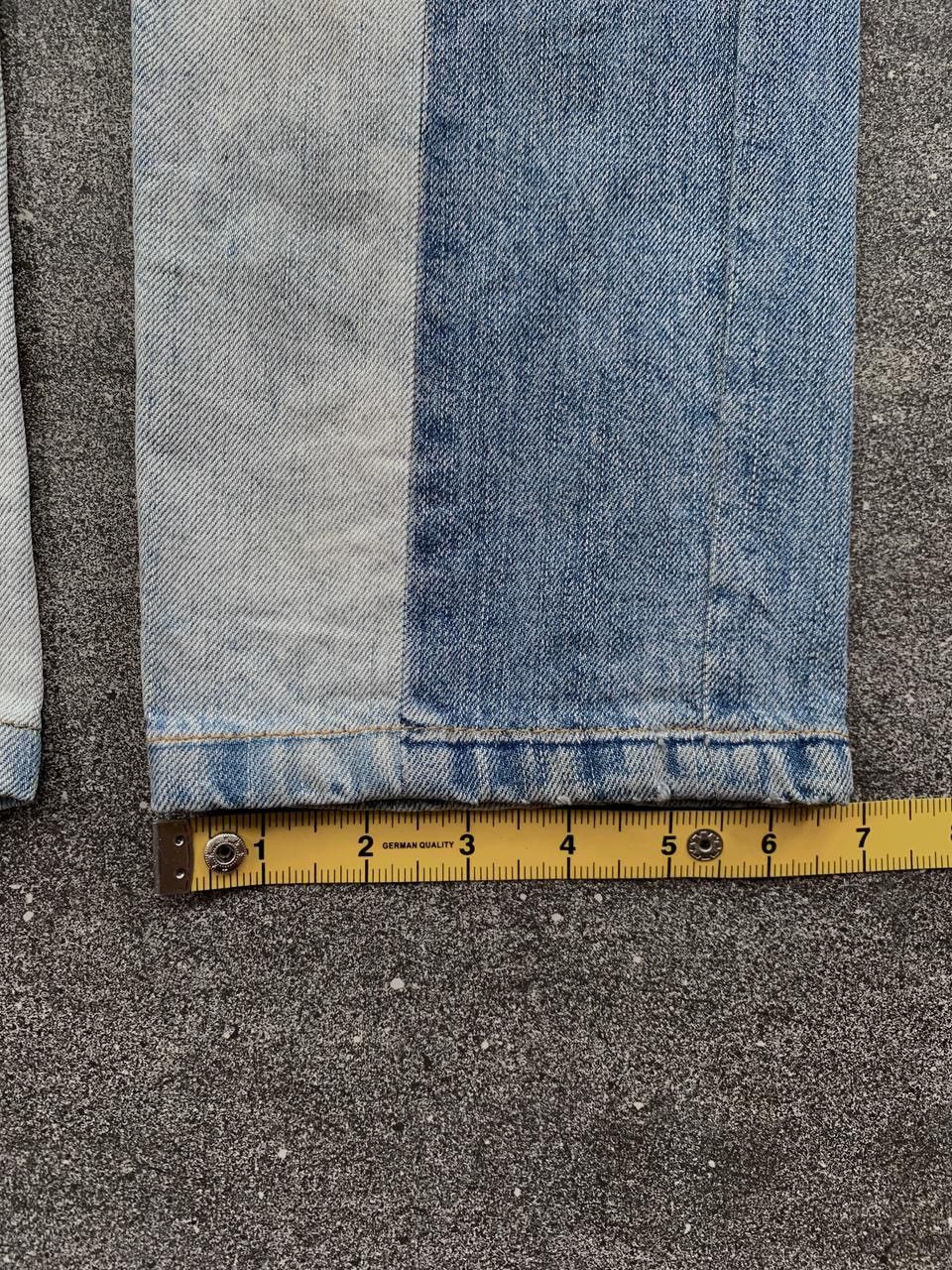 Maison Margiela FREE TAX! Patchworked Slim Denim Jeans Size US 31 - 17 Thumbnail