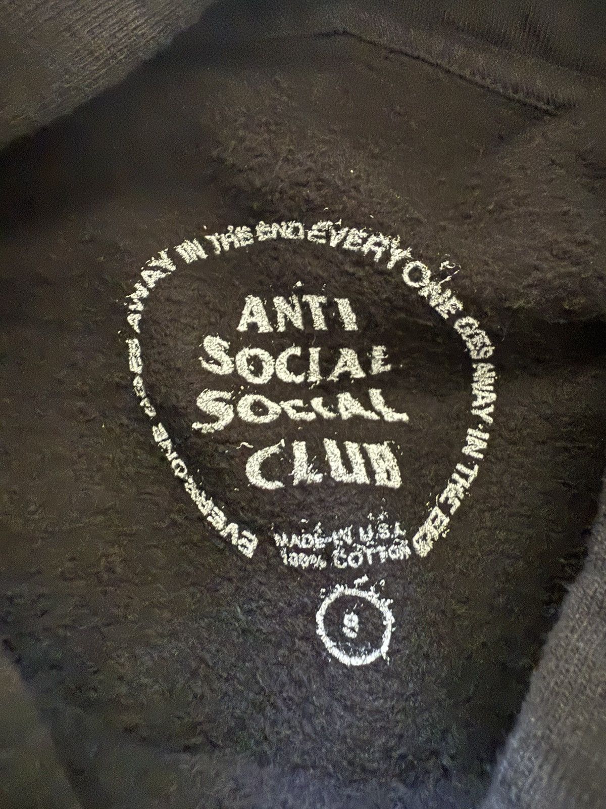 Anti Social Social Club × Fragment Design Anti Social Social Club x Fragment Hoodie Black Pink Half S Size US S / EU 44-46 / 1 - 2 Thumbnail