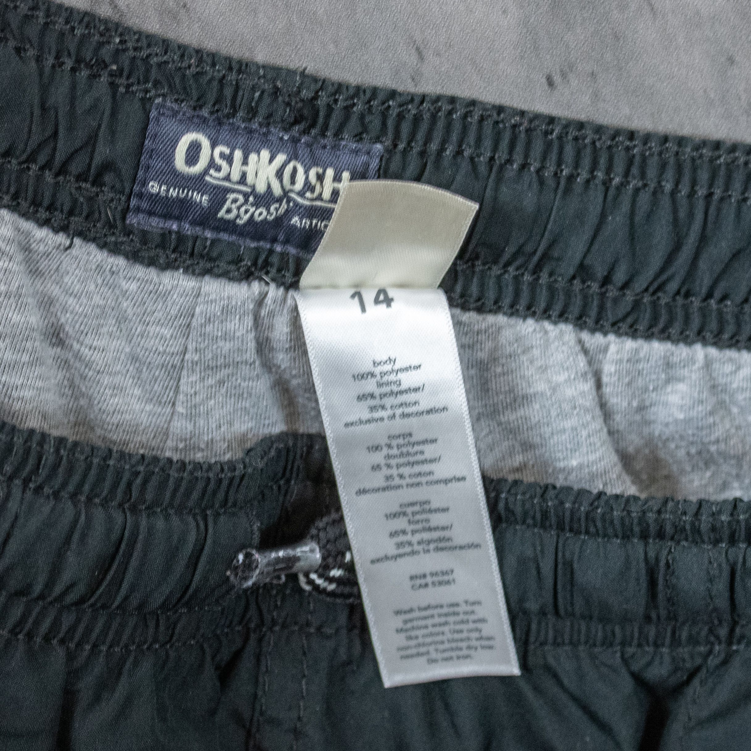 Oshkosh Y2K 00's Osh Kosh Baggy Relax Fit Wide Stripped Track Pant's Size US 26 / EU 42 - 9 Thumbnail